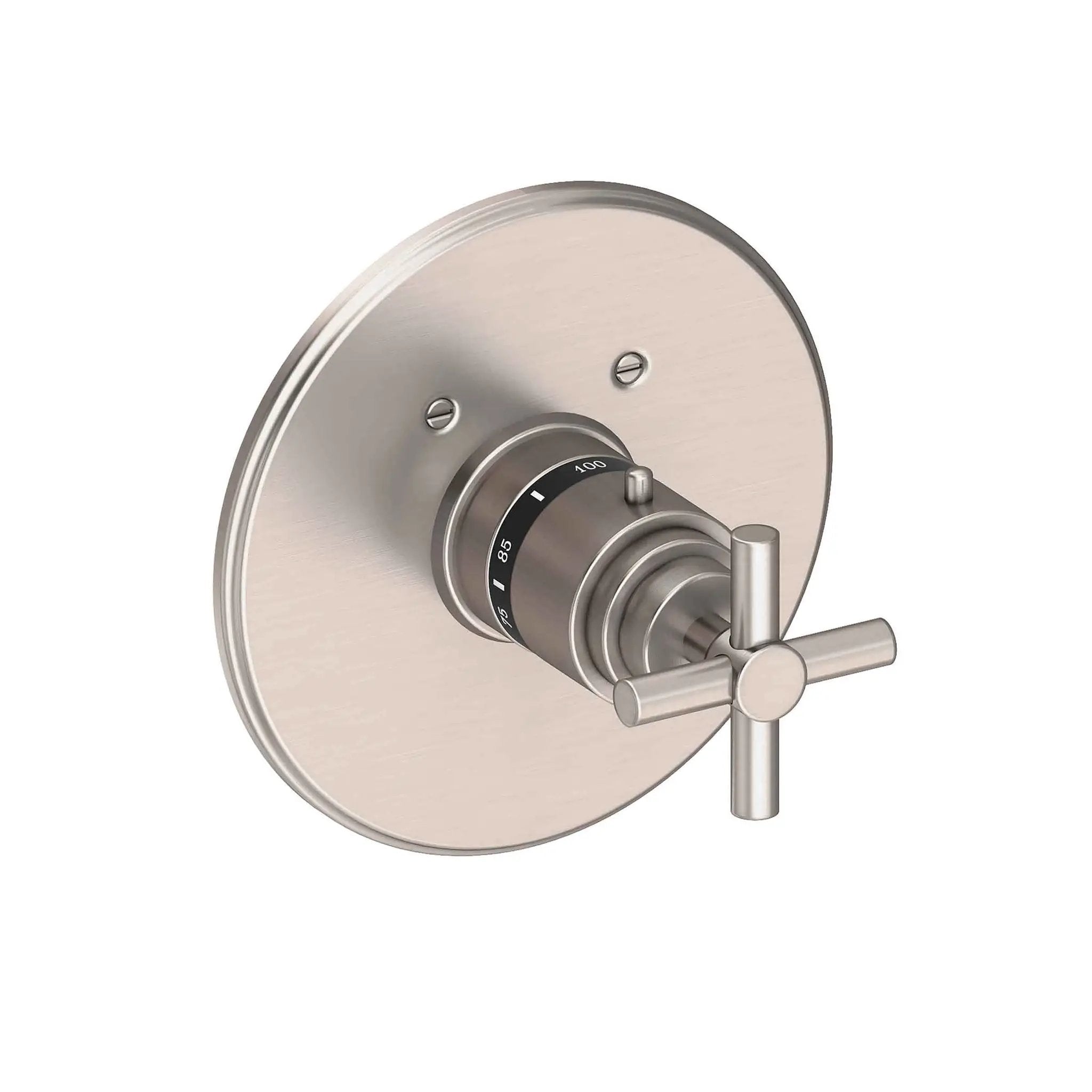 Newport Brass East Linear 3/4" Round Thermostatic Trim Plate with Handle by Newport Brass