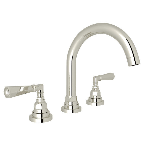 Rohl San Giovanni Widespread Lavatory Faucet with C-Spout
