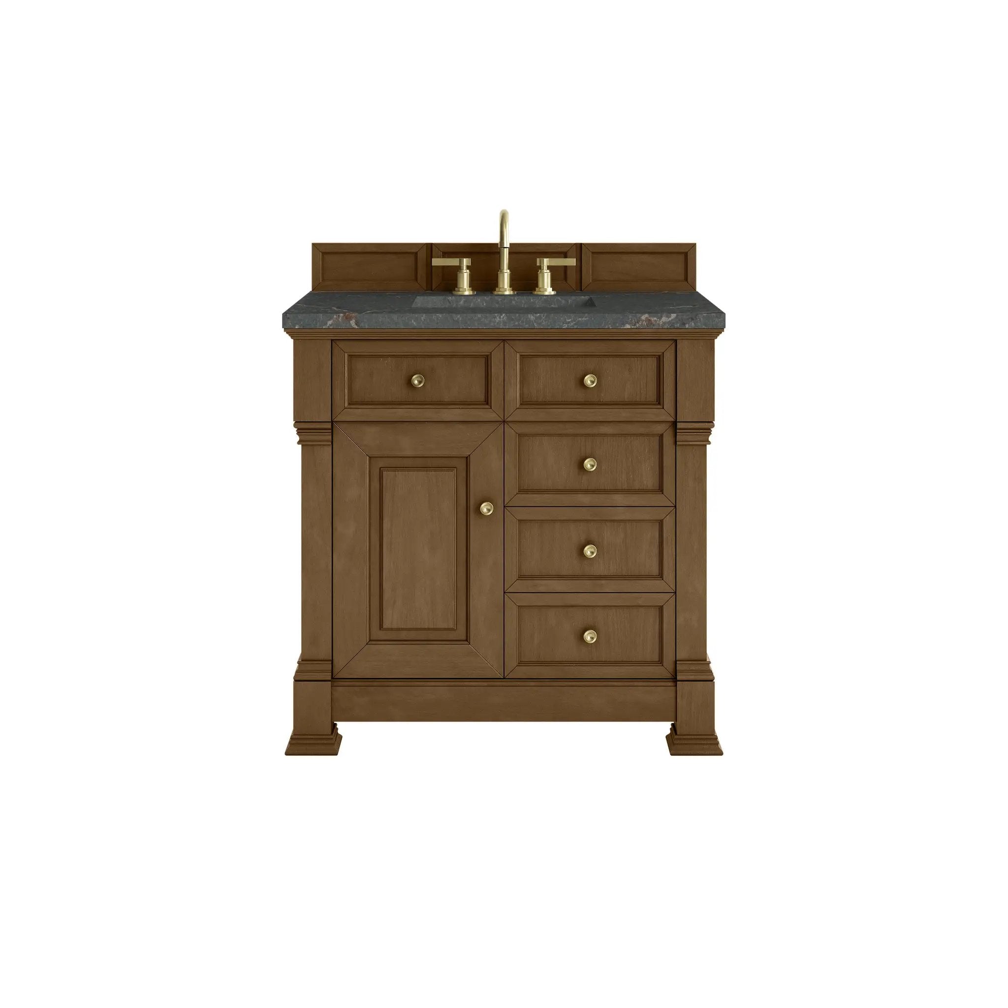 James Martin Brookfield 36" Single Vanity Set - Honey Oak by James Martin Vanities