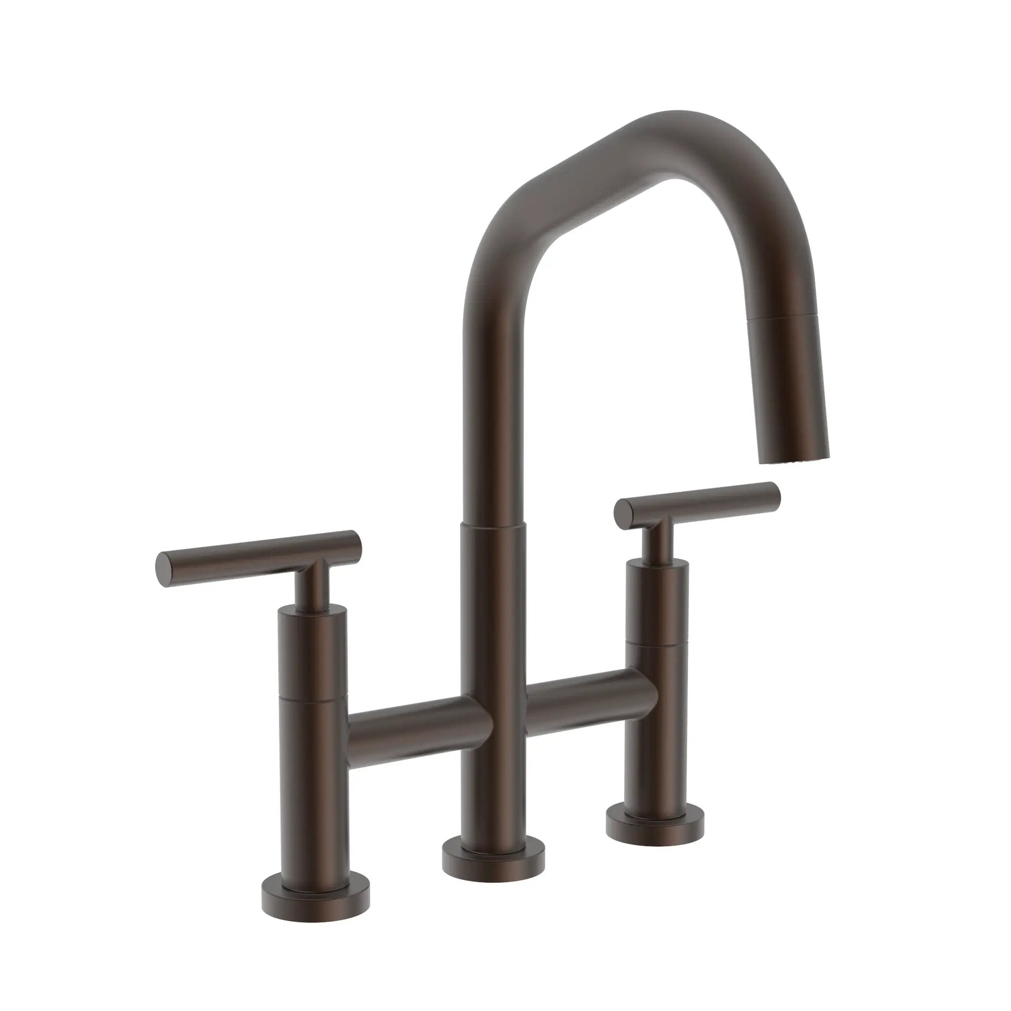 Newport Brass East Square Kitchen Bridge Pull-Down Faucet by Newport Brass