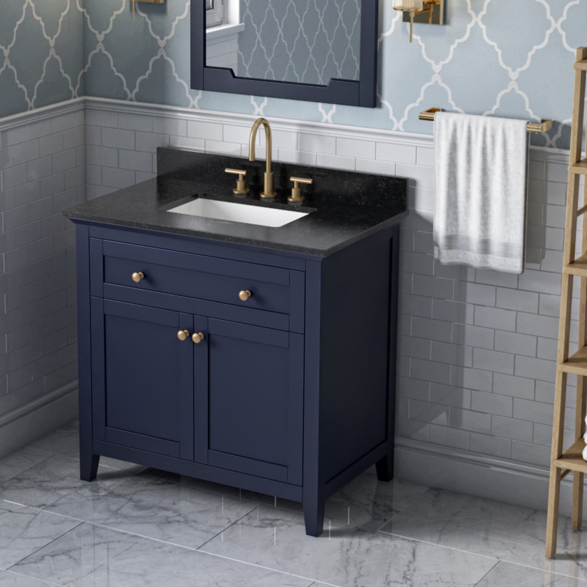 Jeffrey Alexander 36" Chatham Vanity Set