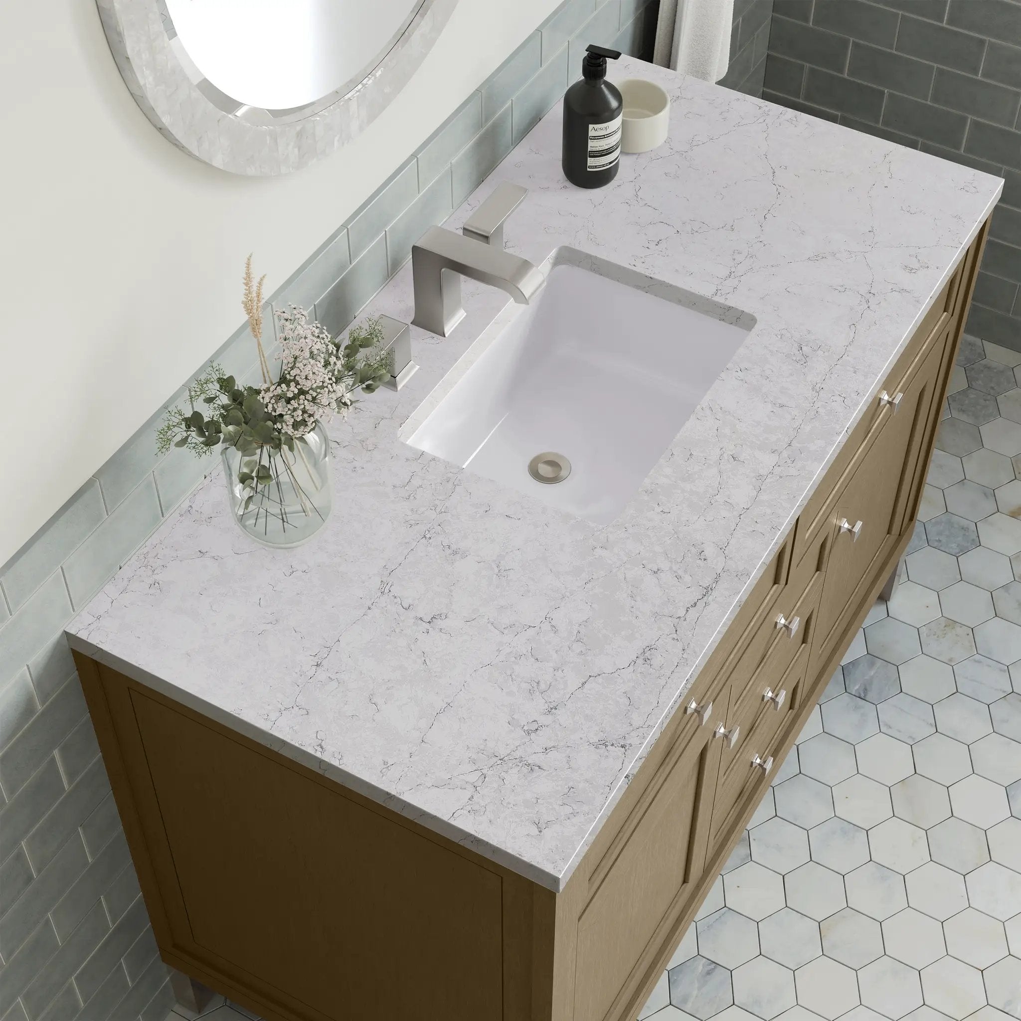 walnut whisper vanity