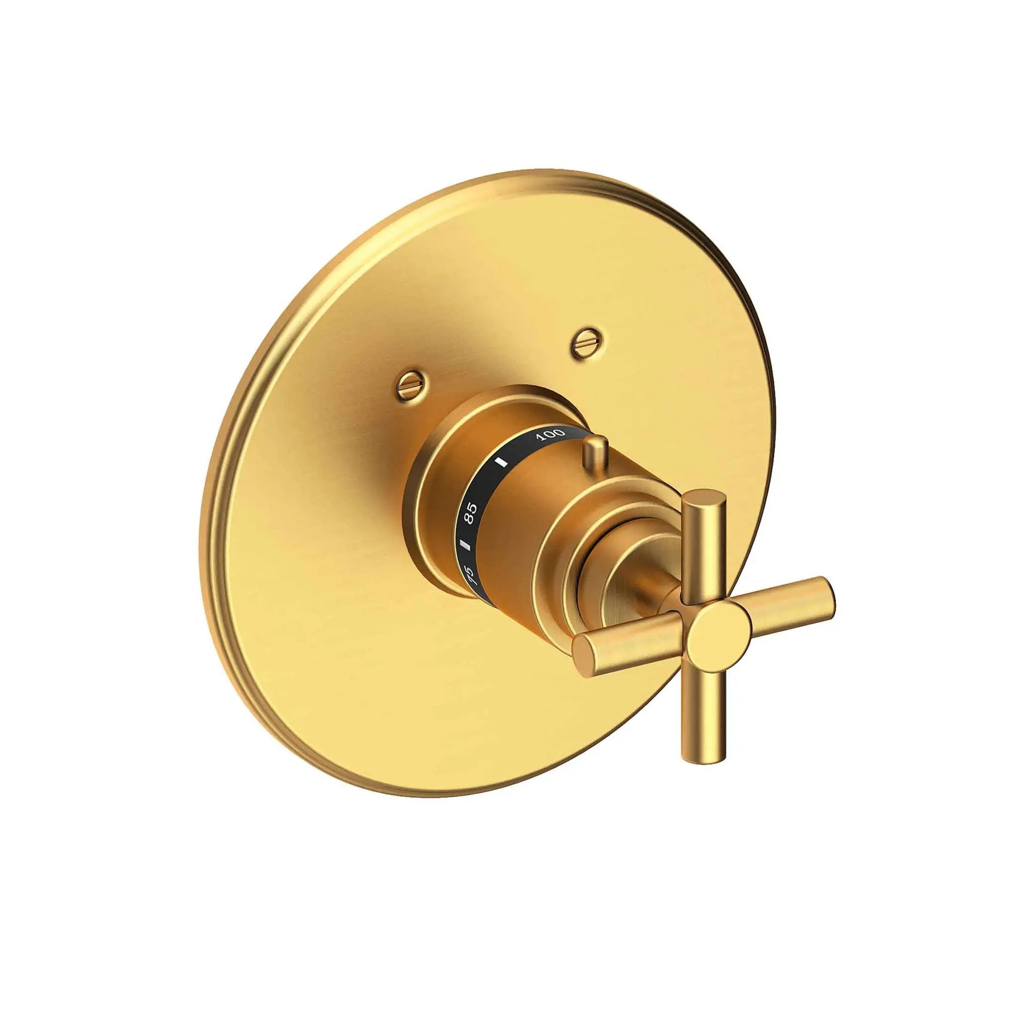 Newport Brass East Linear 3/4" Round Thermostatic Trim Plate with Handle by Newport Brass
