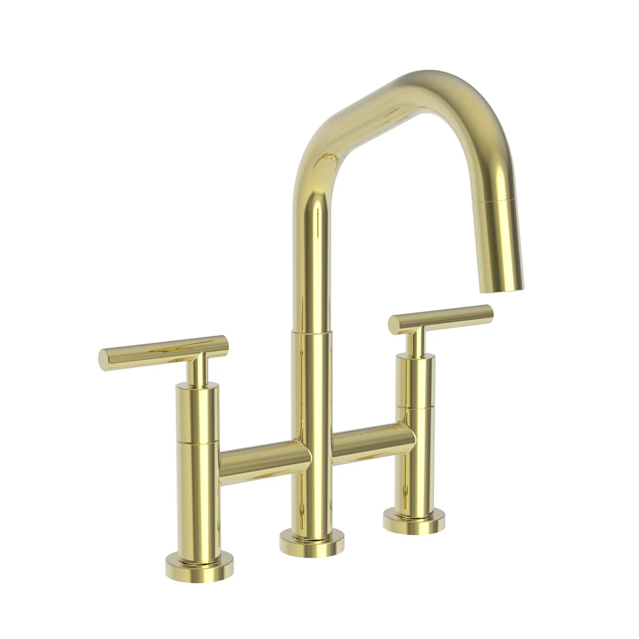 Newport Brass East Square Kitchen Bridge Pull-Down Faucet by Newport Brass