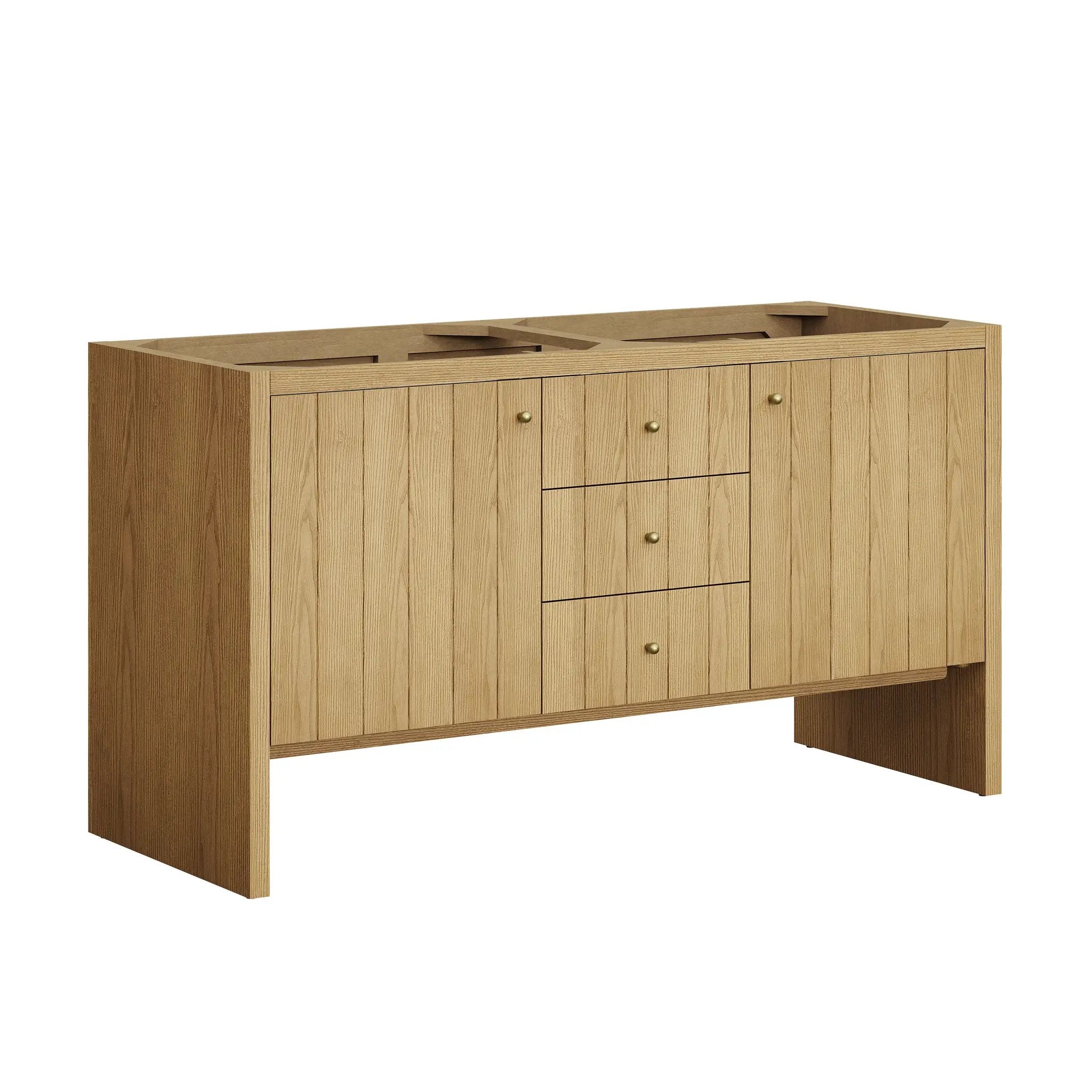 light natural oak vanity