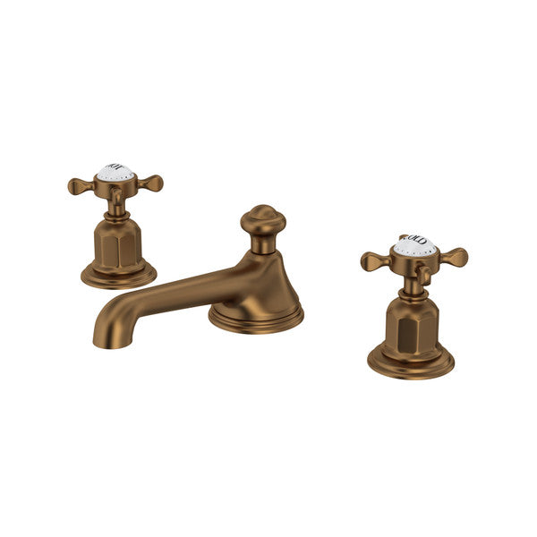 Rohl Perrin & Rowe Edwardian Widespread Lavatory Faucet with Low Spout