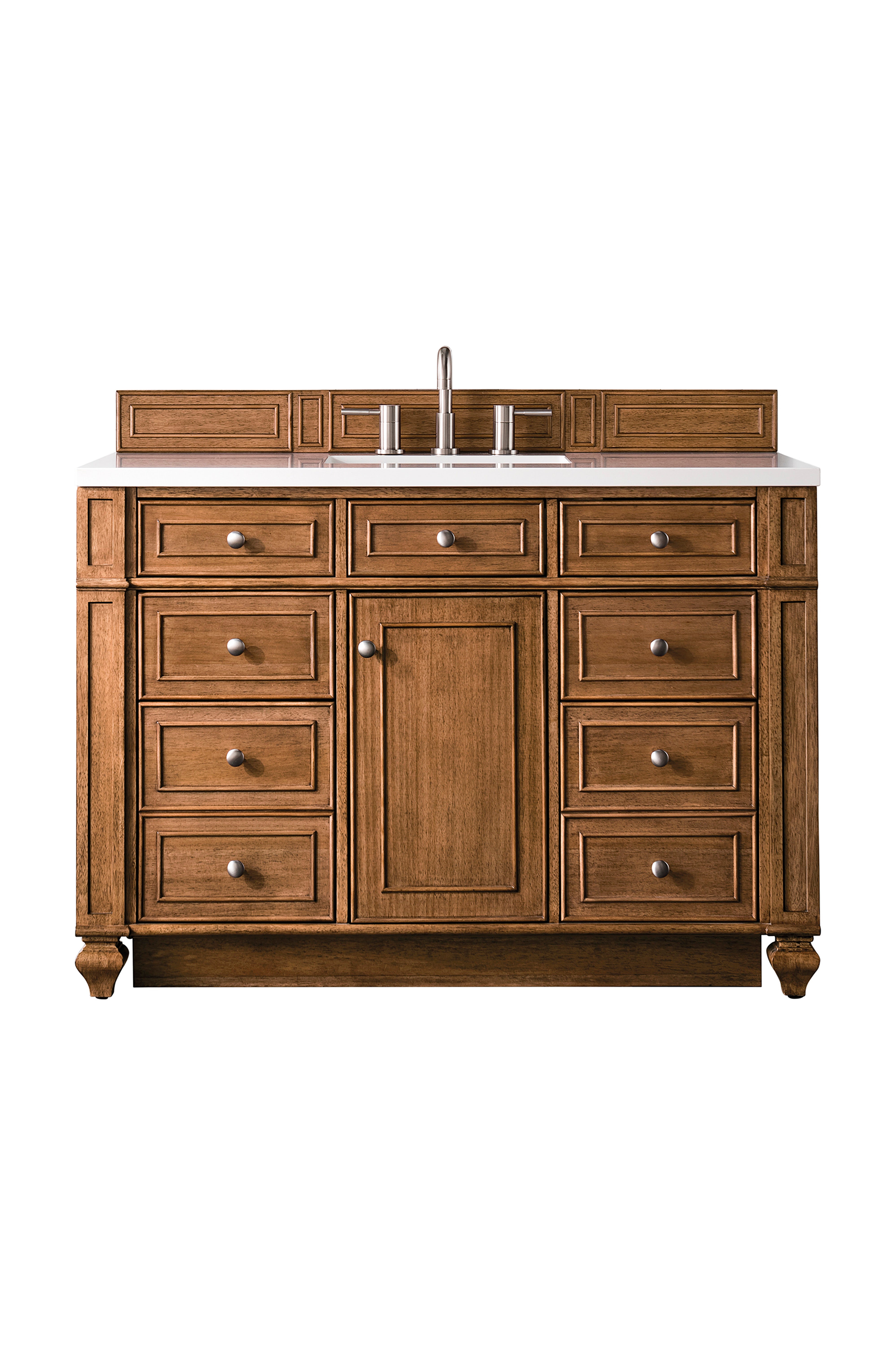 James Martin Vanities Bristol 48" Single Vanity - Saddle Brown