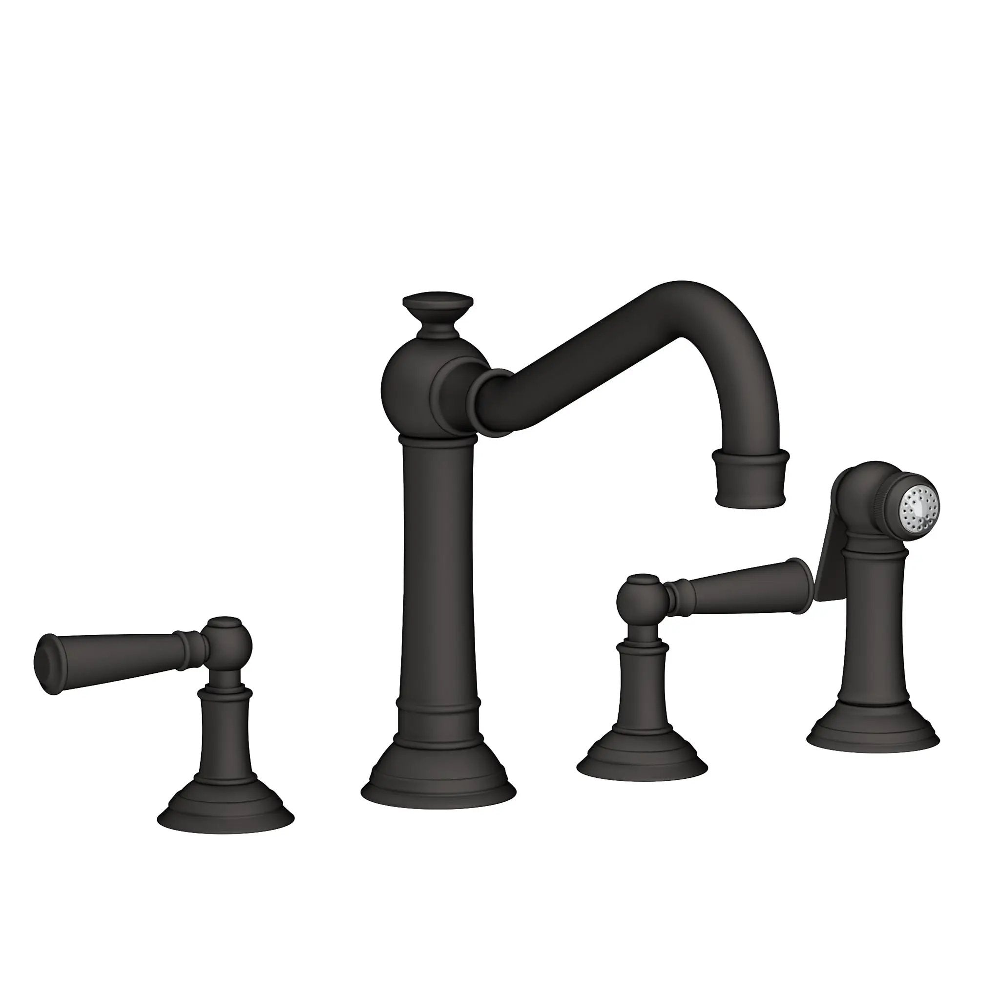 Newport Brass Jacobean Kitchen Faucet with Side Spray by Newport Brass