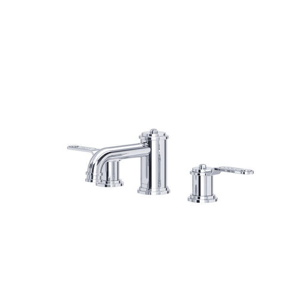 polished chrome bathroom faucet