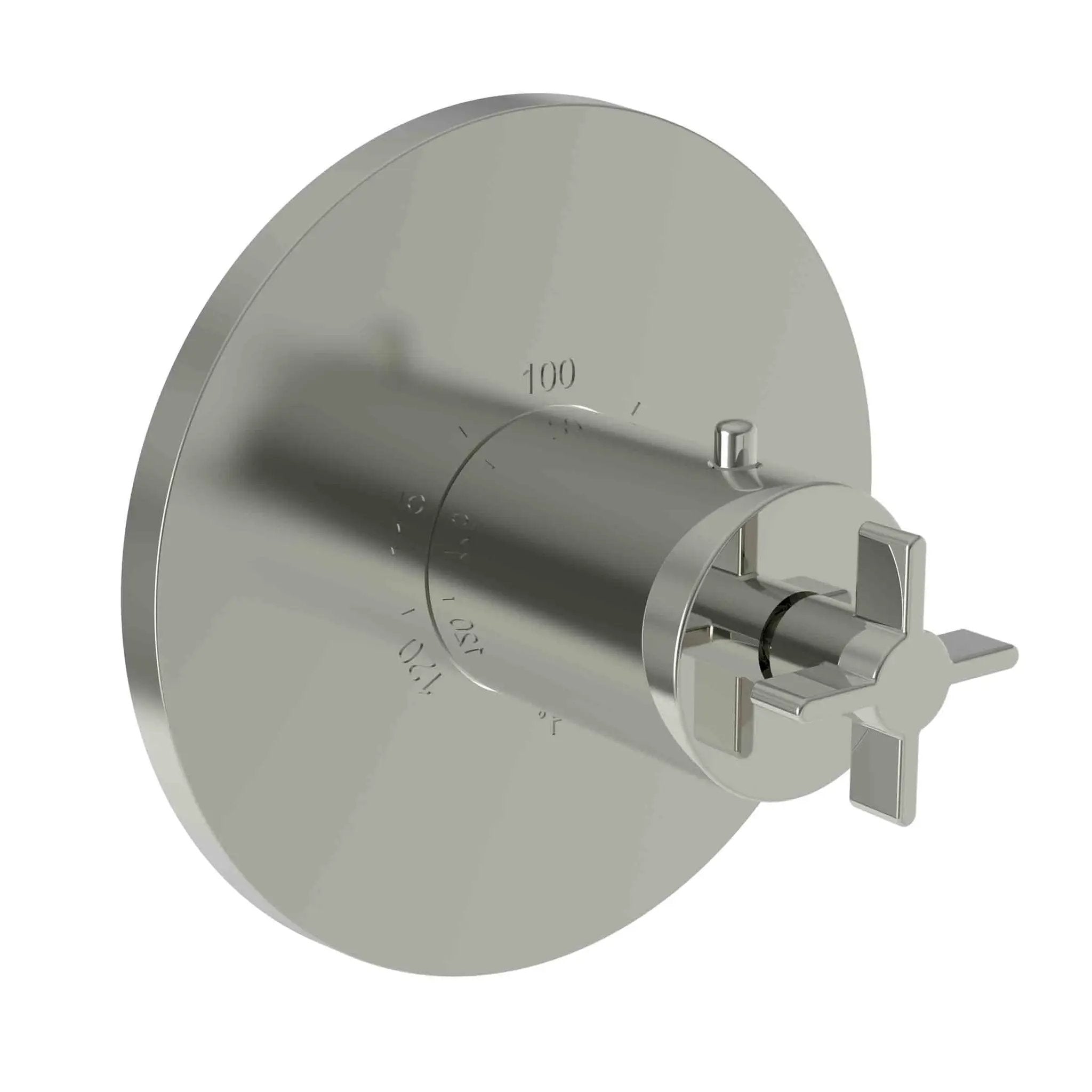 Newport Brass Tolmin 3/4" Round Thermostatic Trim Plate with Handle by Newport Brass