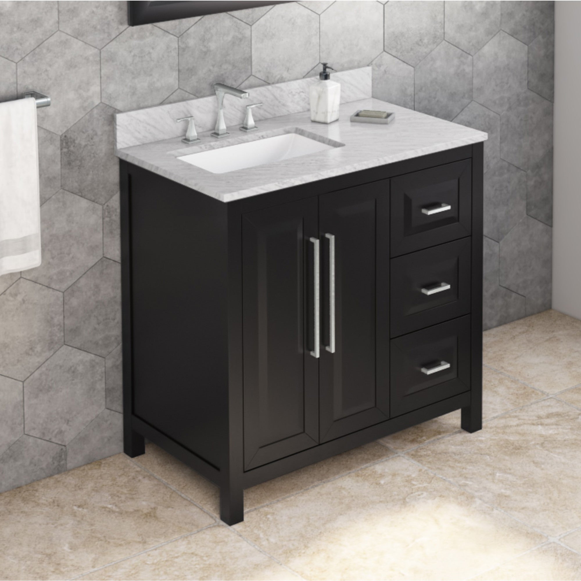 Jeffrey Alexander 36" Cade Vanity Set