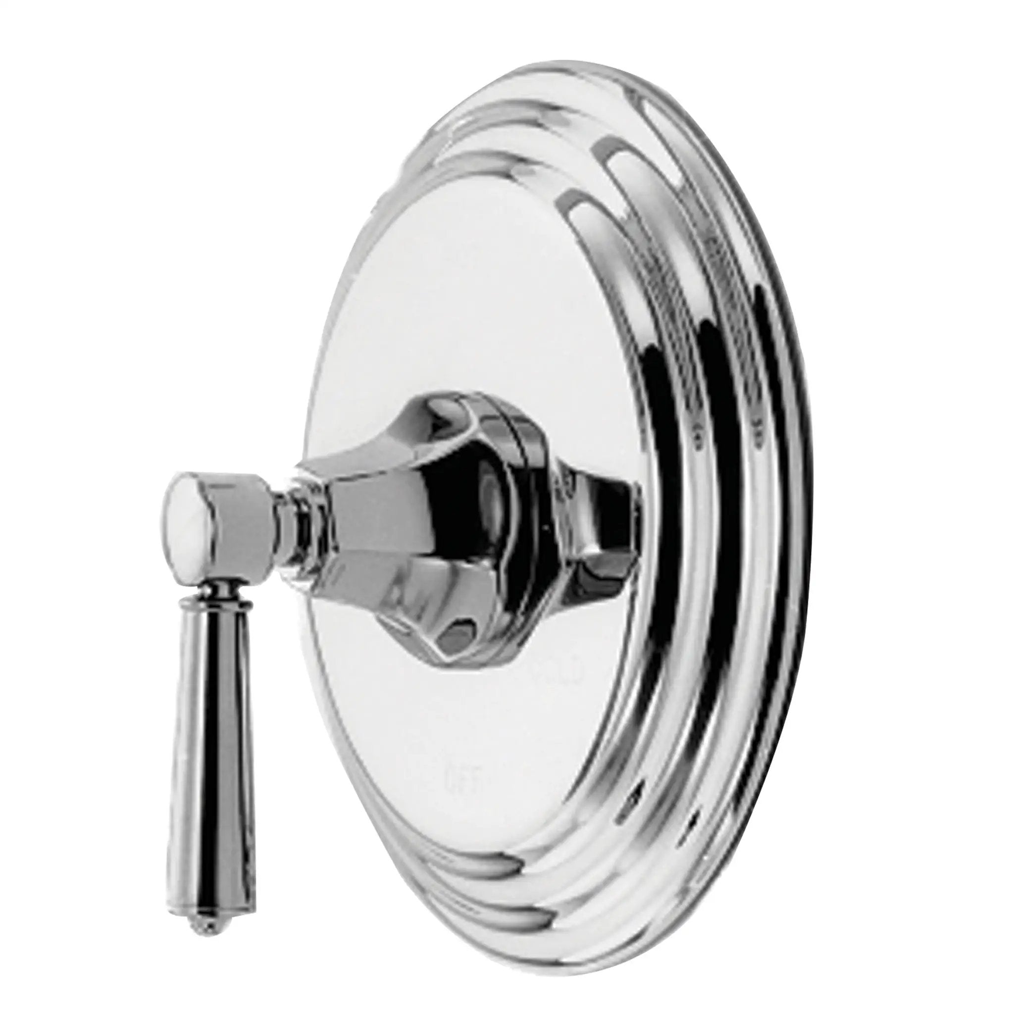 polished chrome trim plate
