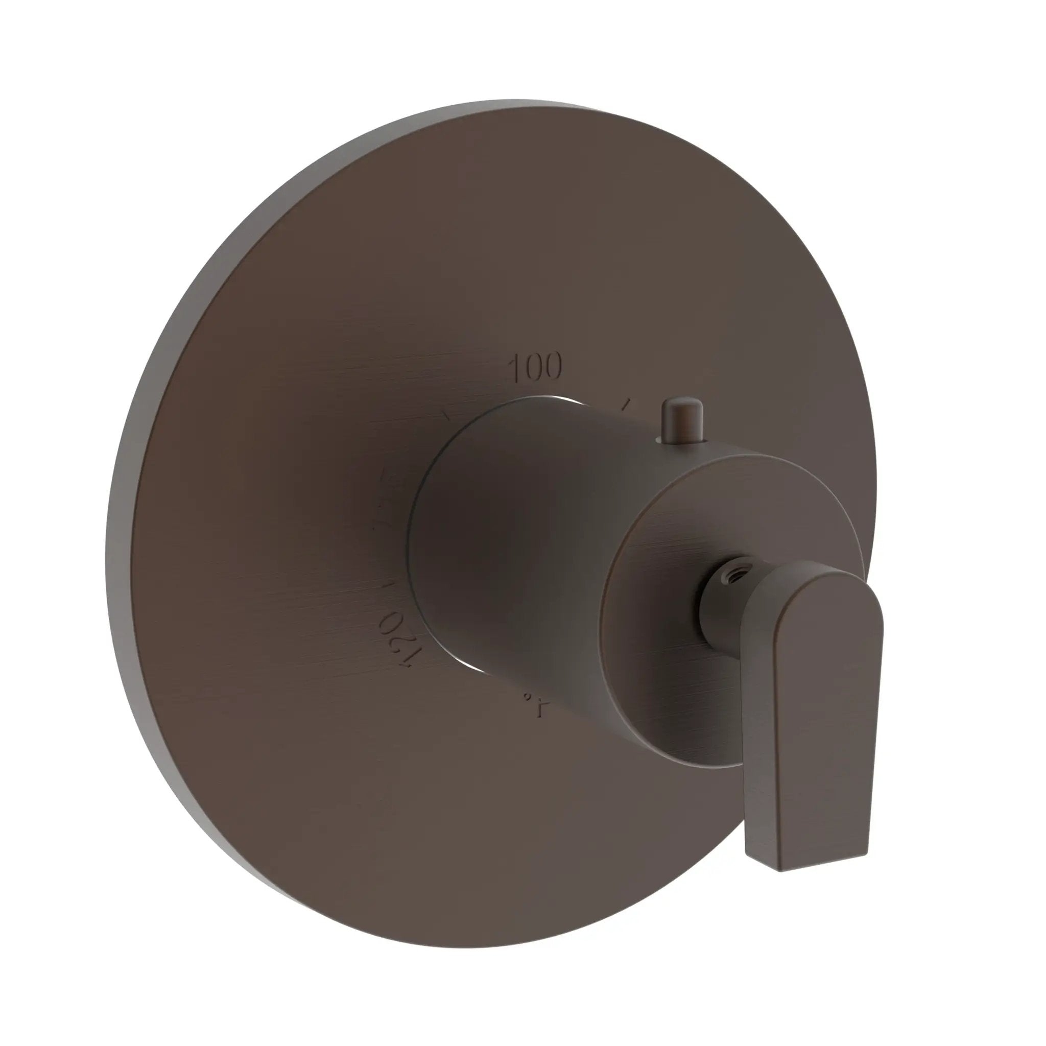 Newport Brass Dorrance 3/4" Round Thermostatic Trim Plate with Handle by Newport Brass
