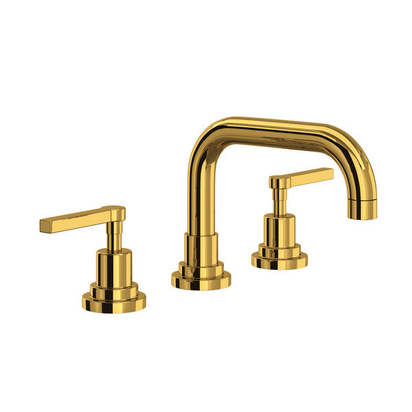Rohl Lombardia Widespread Lavatory Faucet with U-Spout