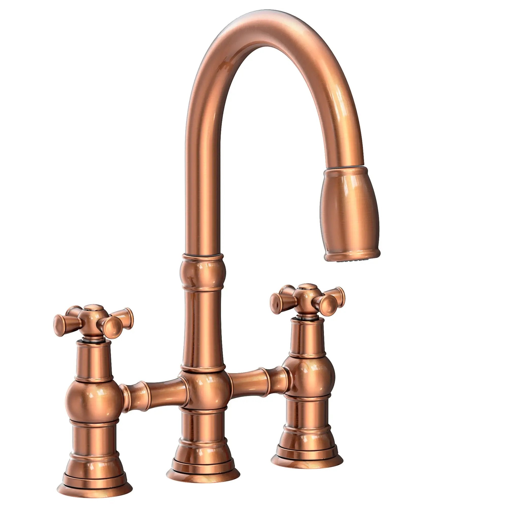 Newport Brass Jacobean Kitchen Bridge Pull-Down Faucet by Newport Brass