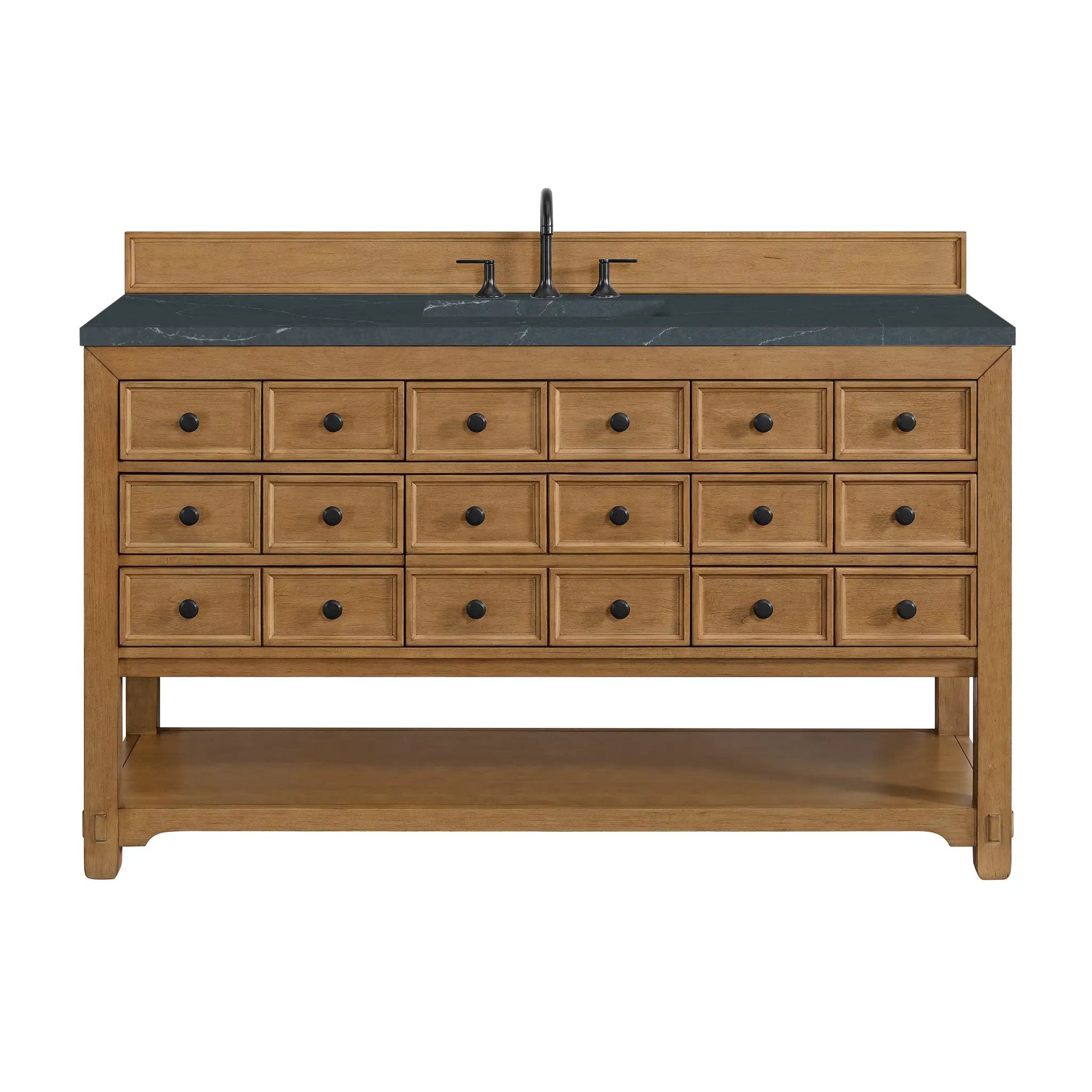 James Martin Malibu 60" Single Vanity Set - Amber Birch by James Martin Vanities