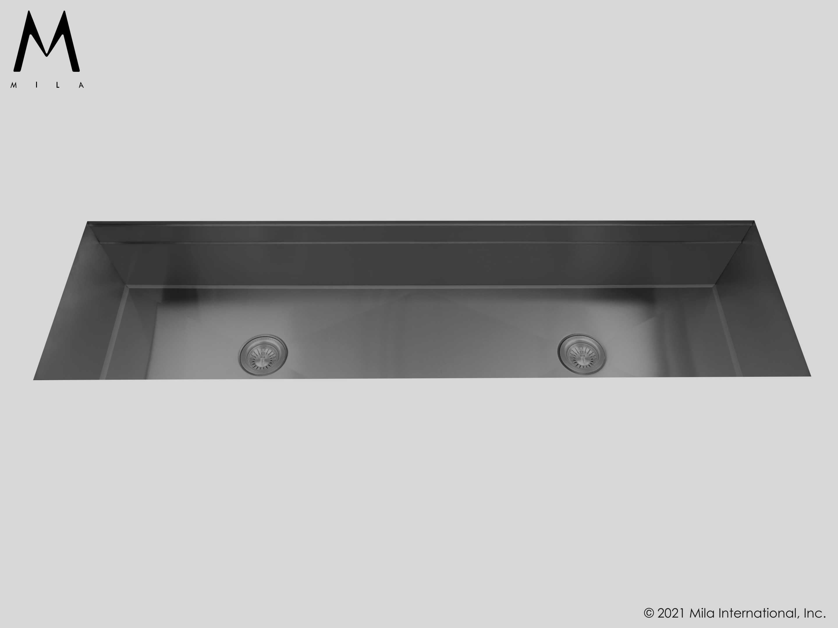 MILA WORKSTATION Single Bowl Under-Mount 63 x 18.5 Kitchen Sink