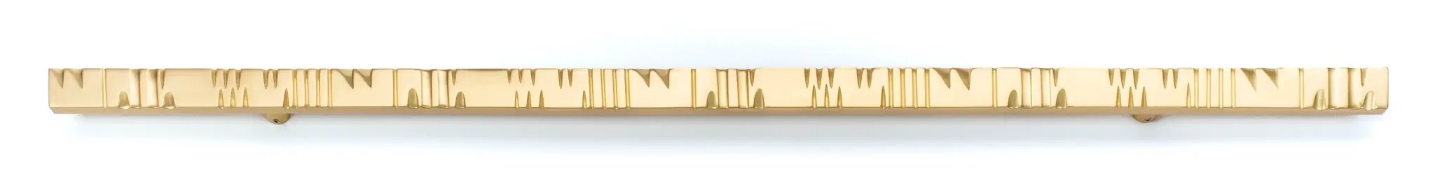satin brass knob