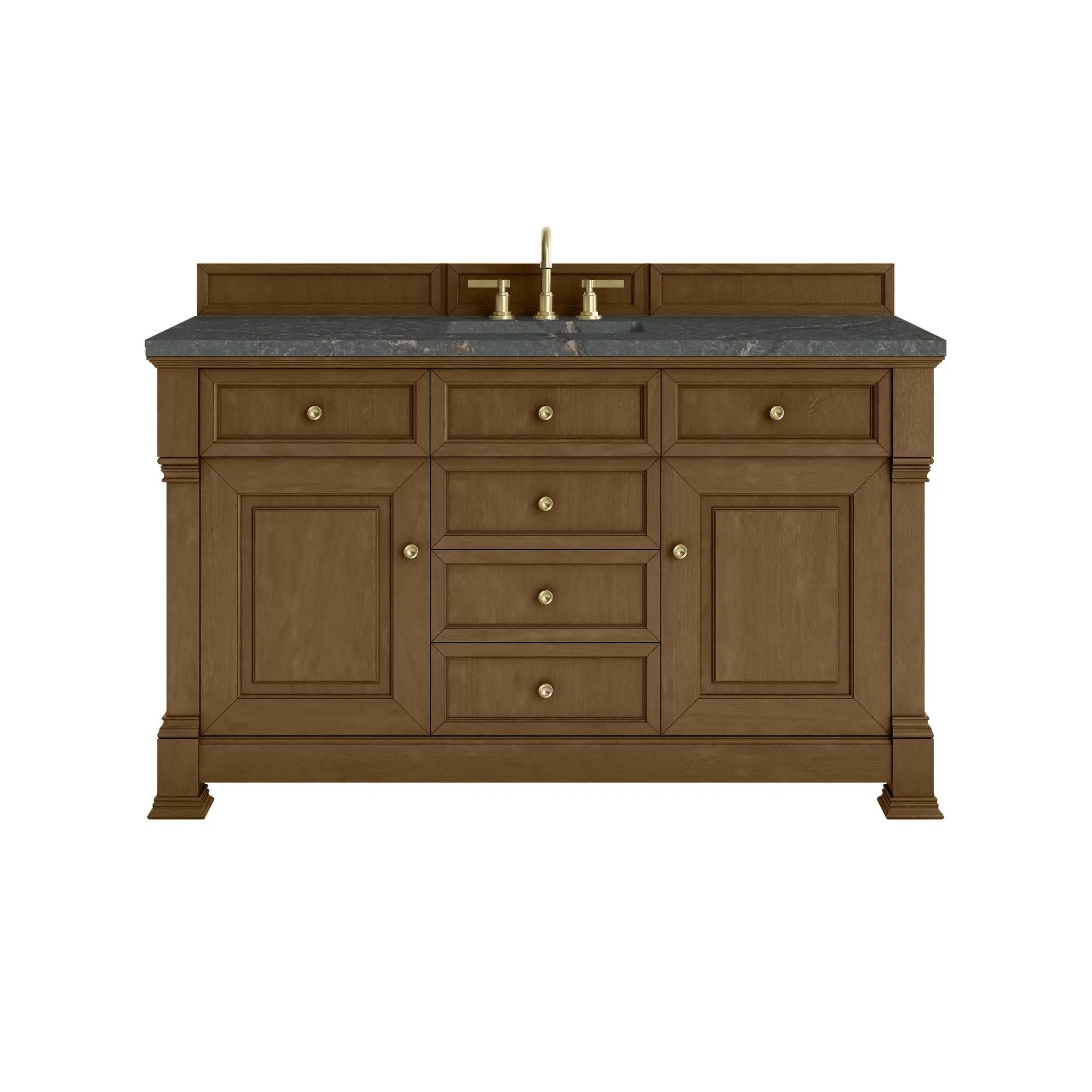 James Martin Brookfield 60" Single Vanity Set - Honey Oak by James Martin Vanities