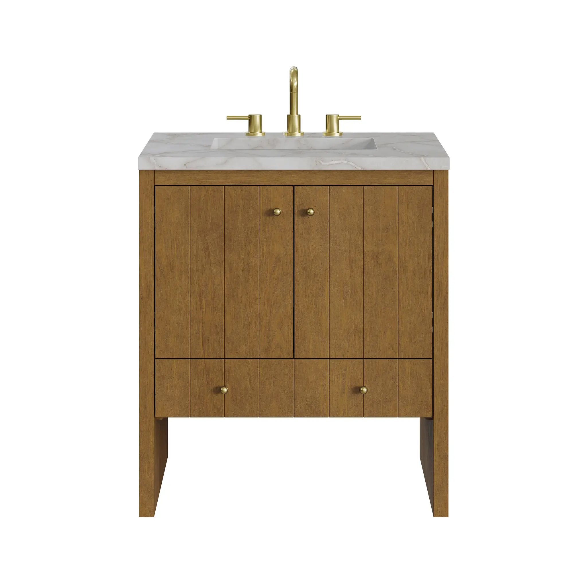 James Martin Hudson 30" Single Vanity Set - Honey Oak by James Martin Vanities