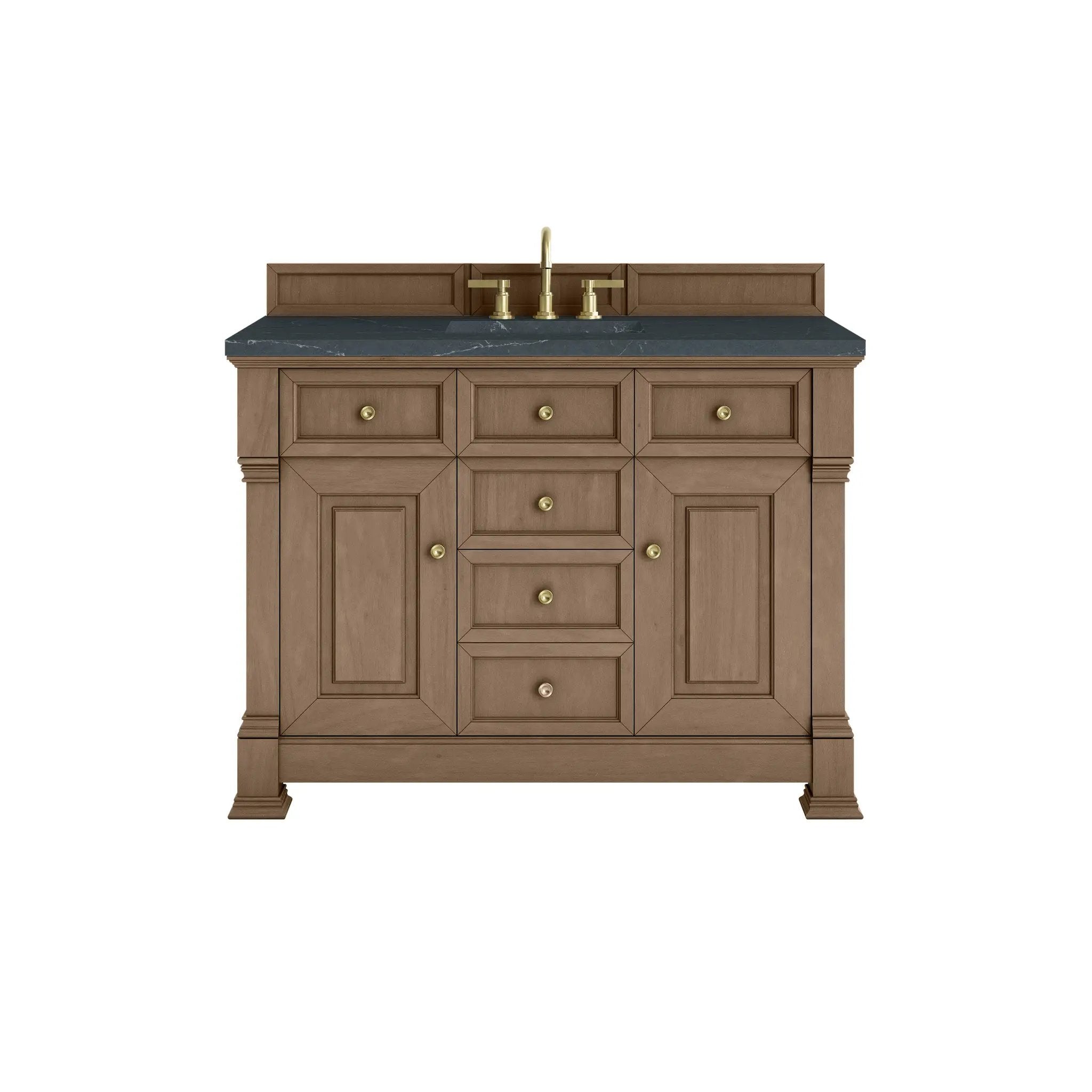 James Martin Brookfield 48" Single Vanity Set - Pecan by James Martin Vanities