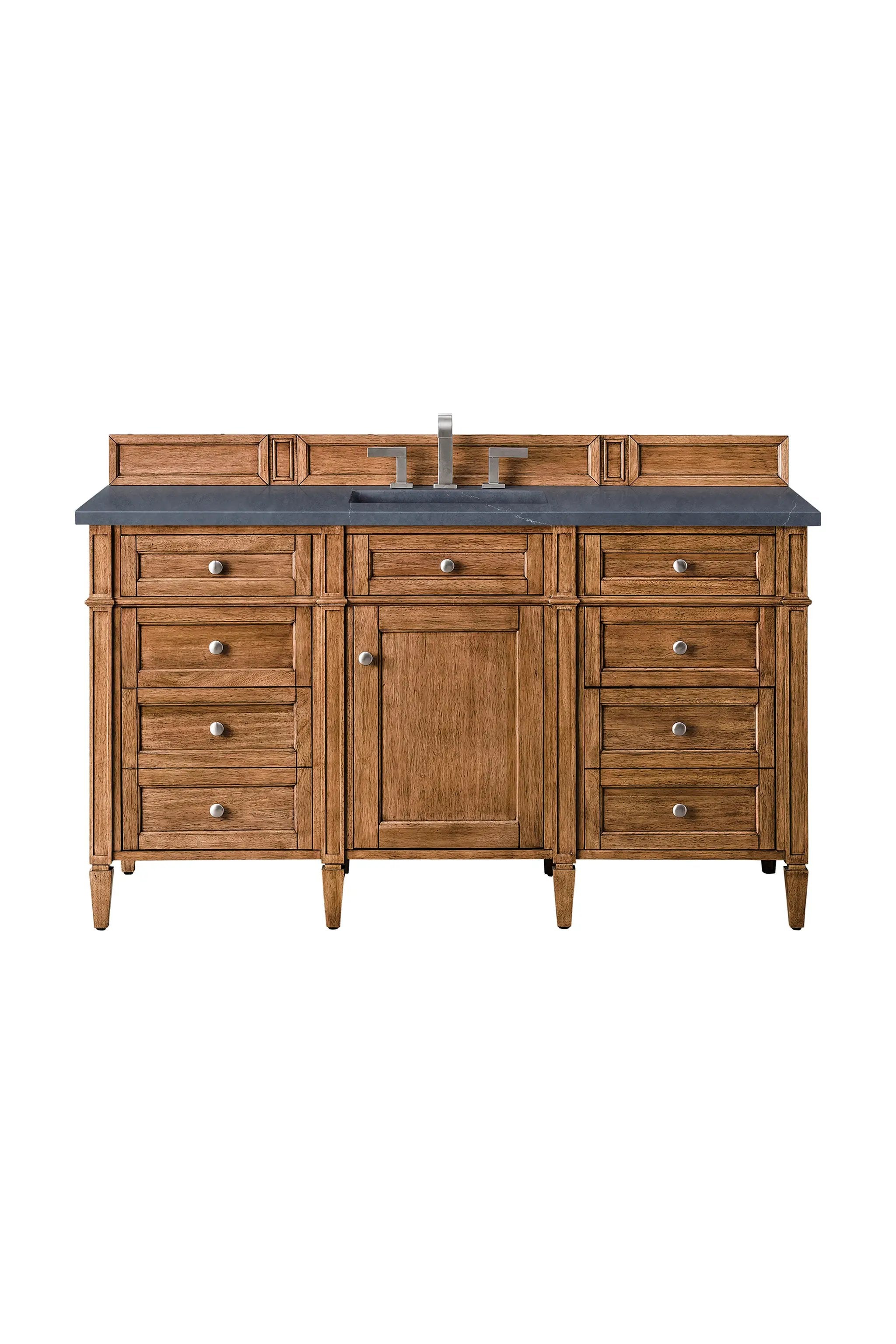James Martin Brittany 60" Single Vanity Set - Saddle Brown by James Martin Vanities