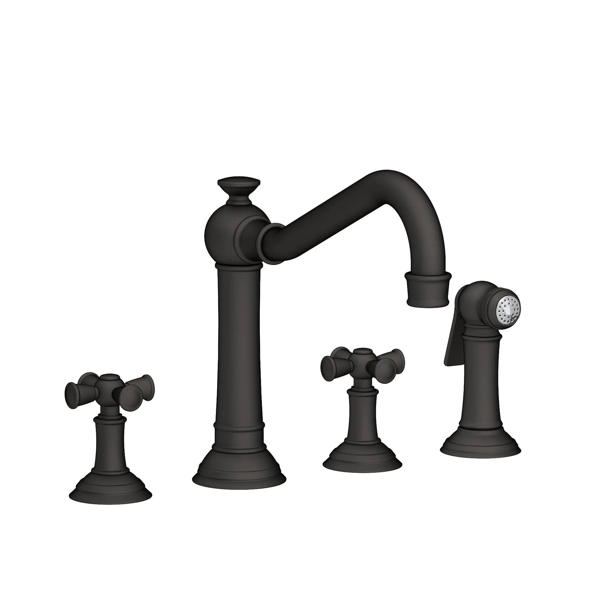 Newport Brass Jacobean Kitchen Faucet with Side Spray by Newport Brass