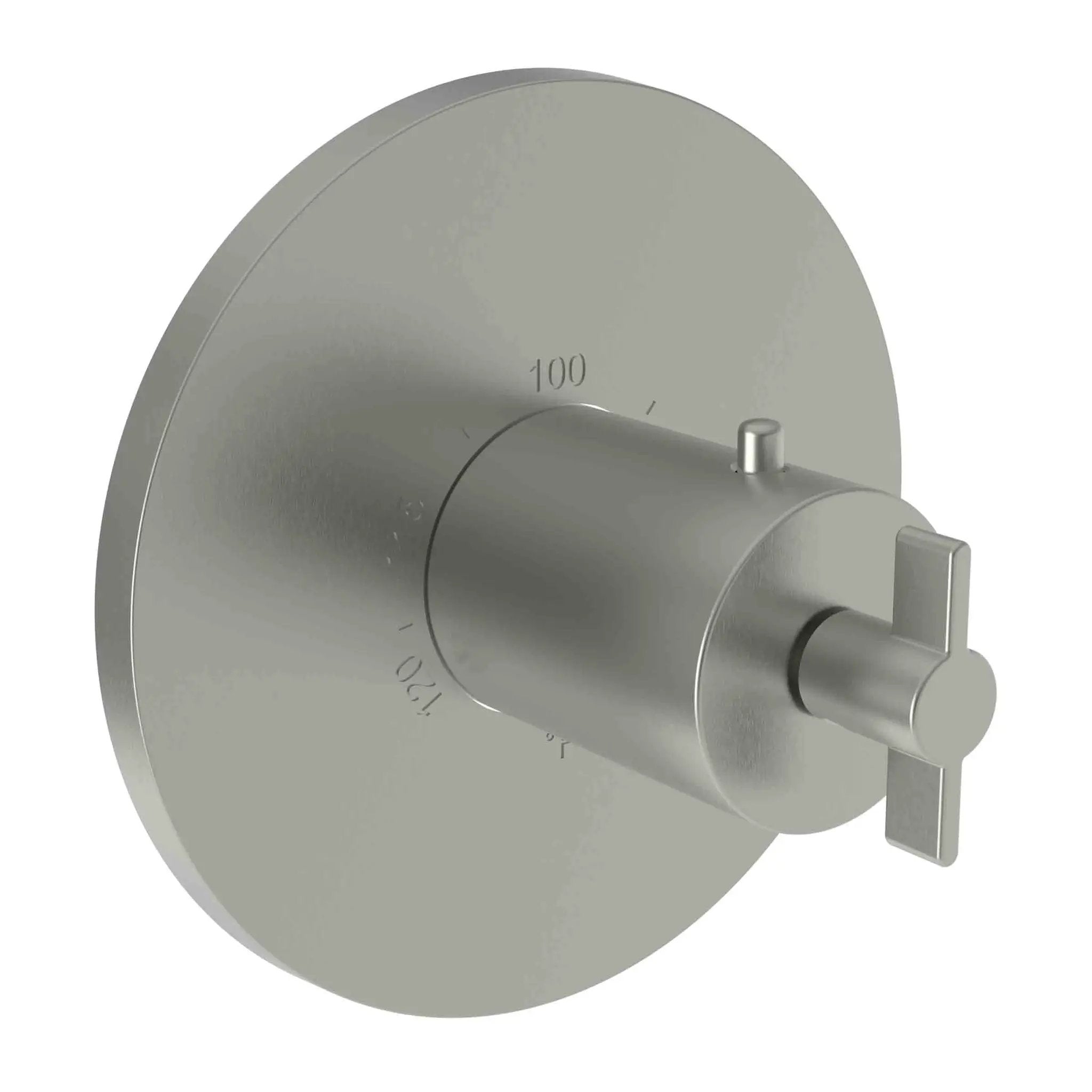 Newport Brass Tolmin 3/4" Round Thermostatic Trim Plate with Handle by Newport Brass