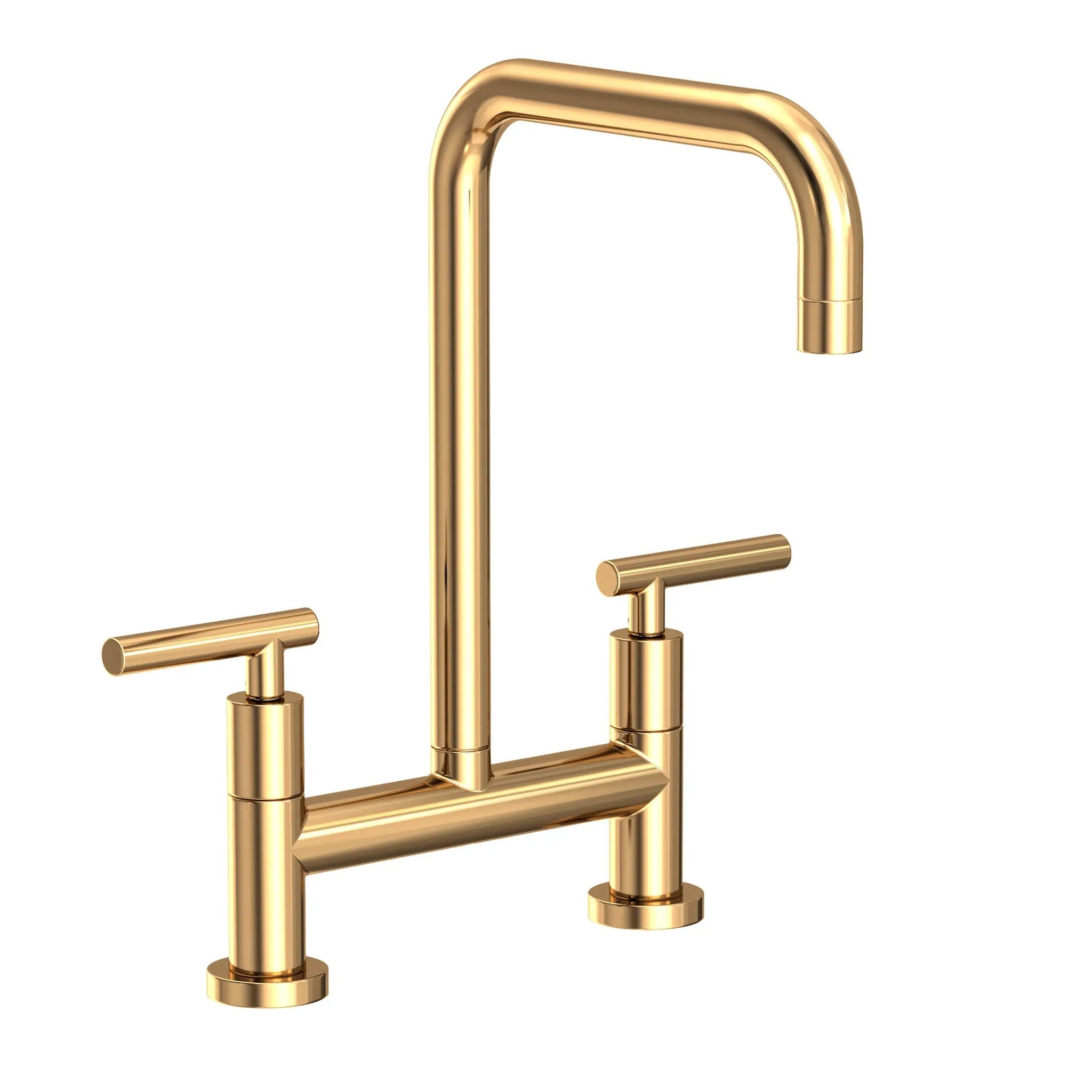 Newport Brass East Square Kitchen Bridge Faucet by Newport Brass