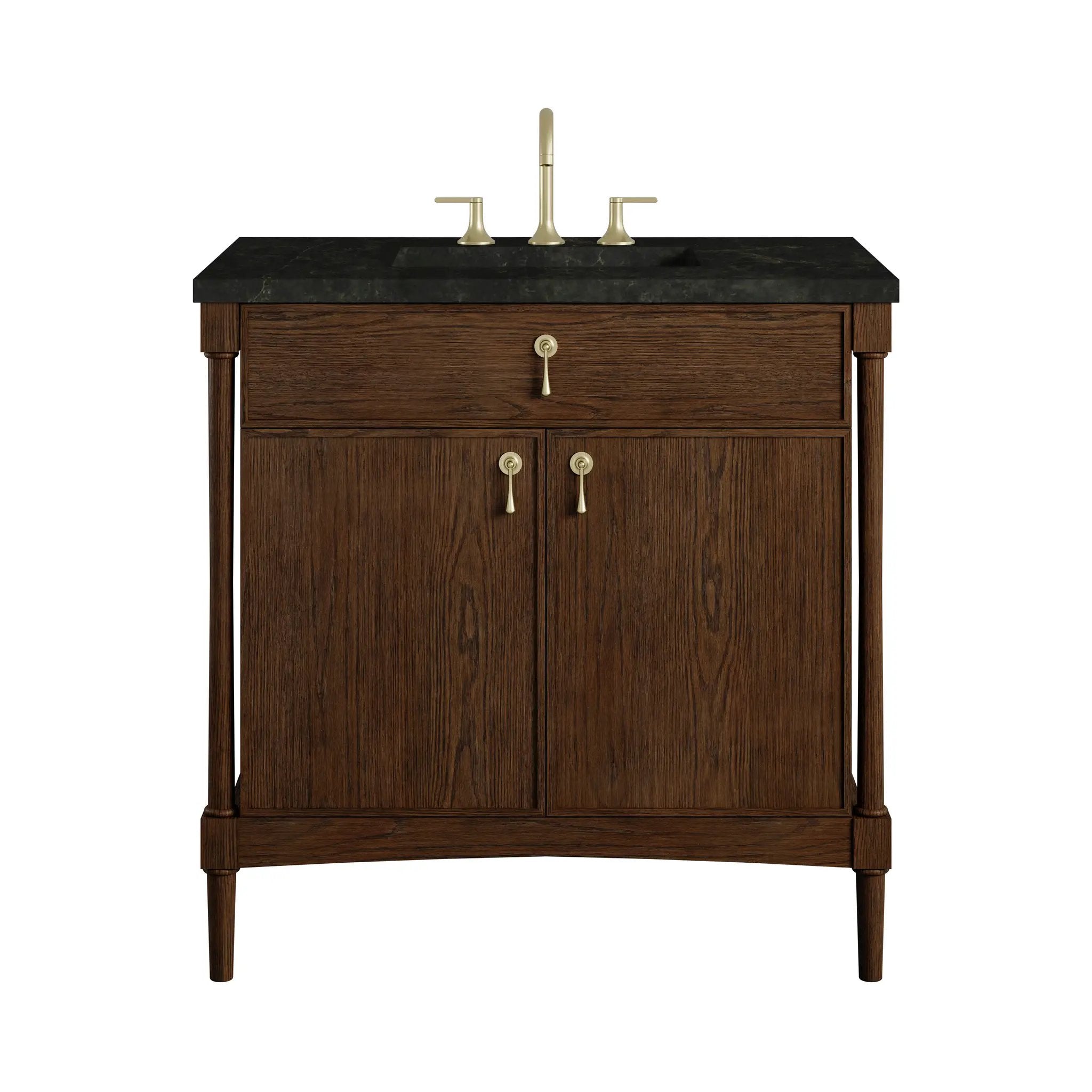 James Martin Kinnsden 36" Single Vanity Set - Sable Oak by James Martin Vanities