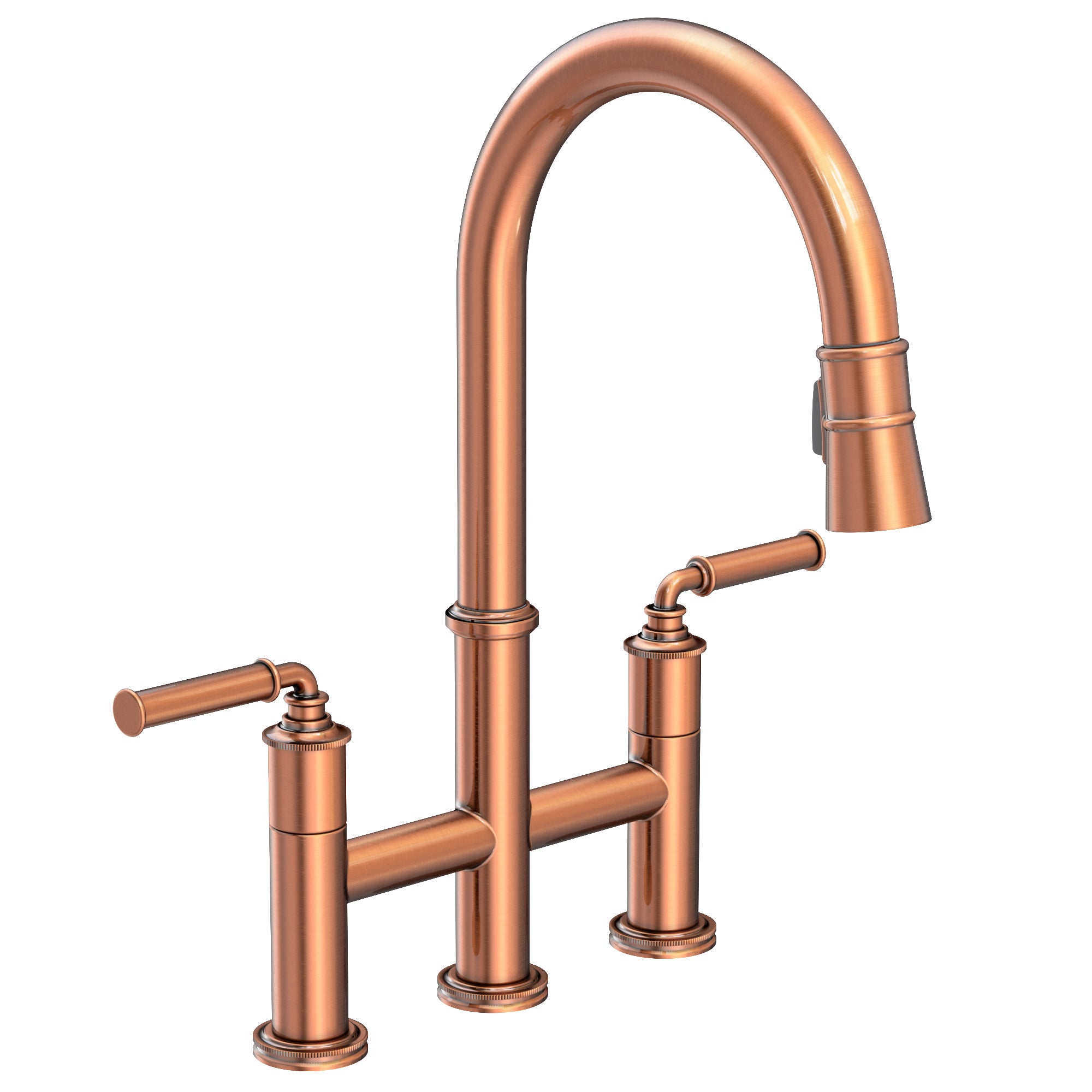 Newport Brass Taft Kitchen Bridge Pull-Down Faucet