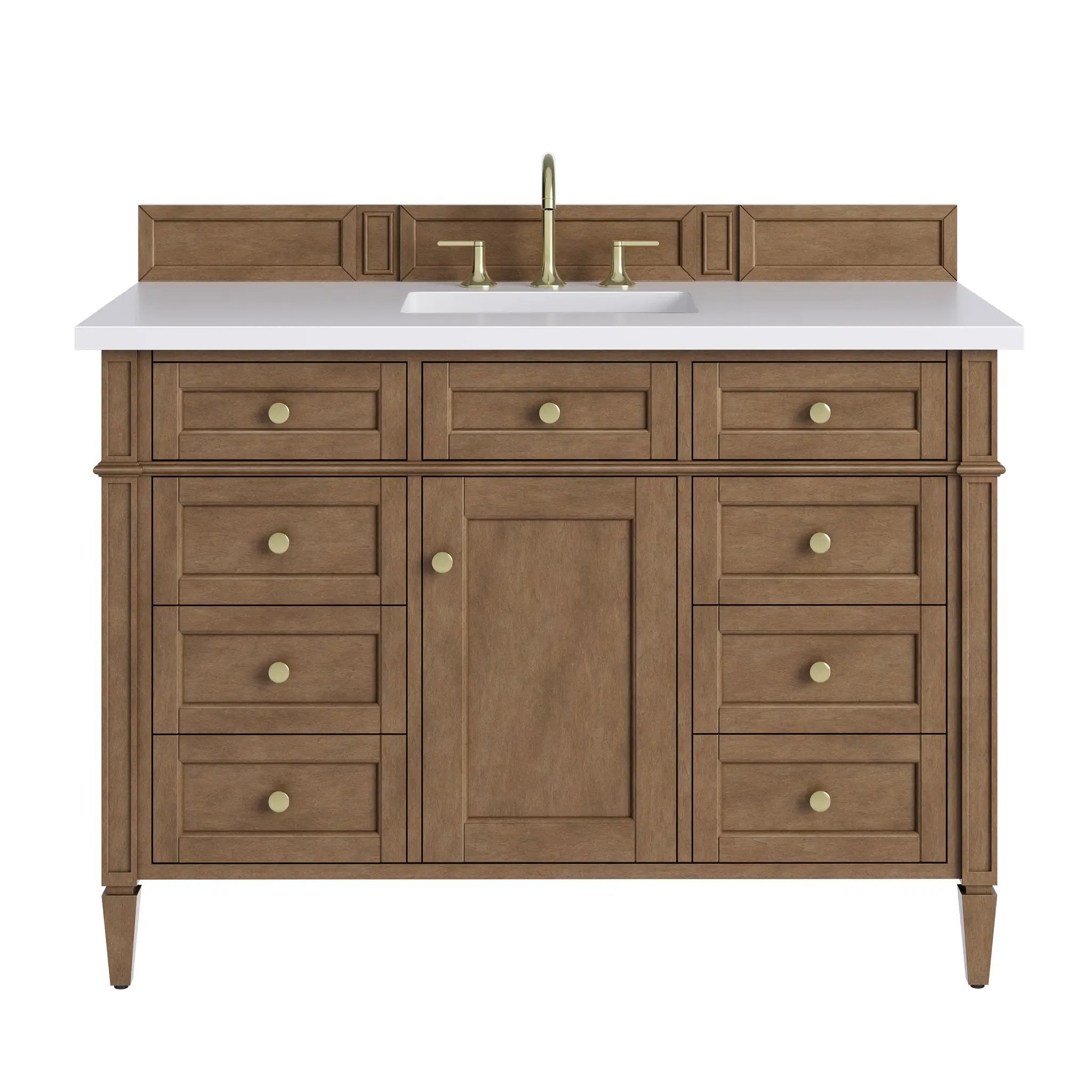 James Martin Brittany 48" Single Vanity Set - Pecan by James Martin Vanities
