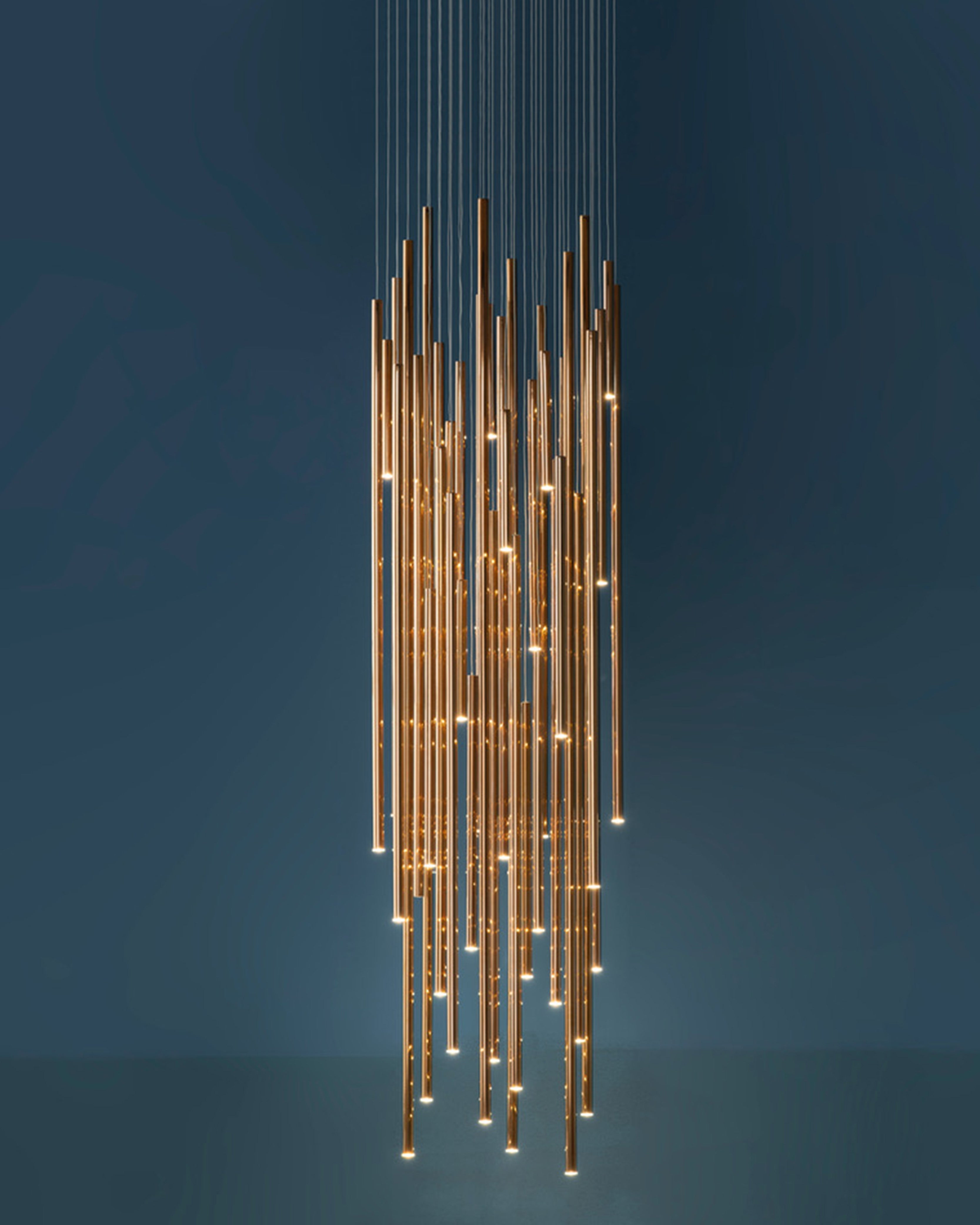 rose cooper chandelier