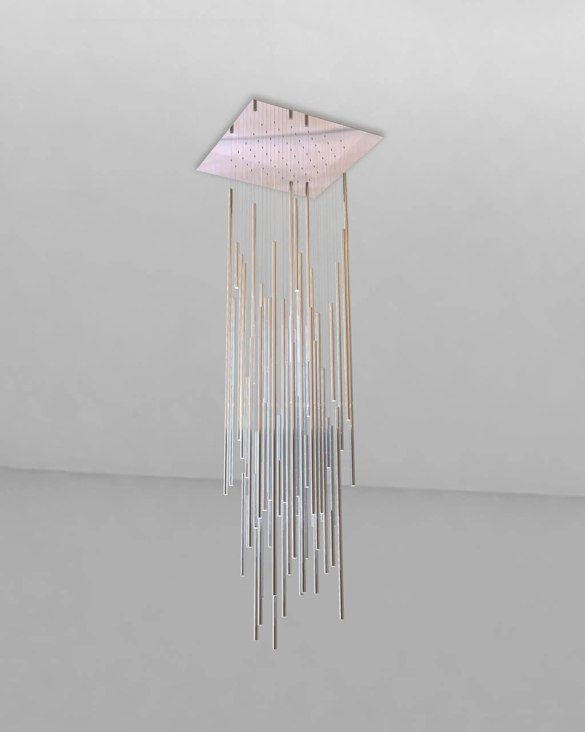 chrome chandelier