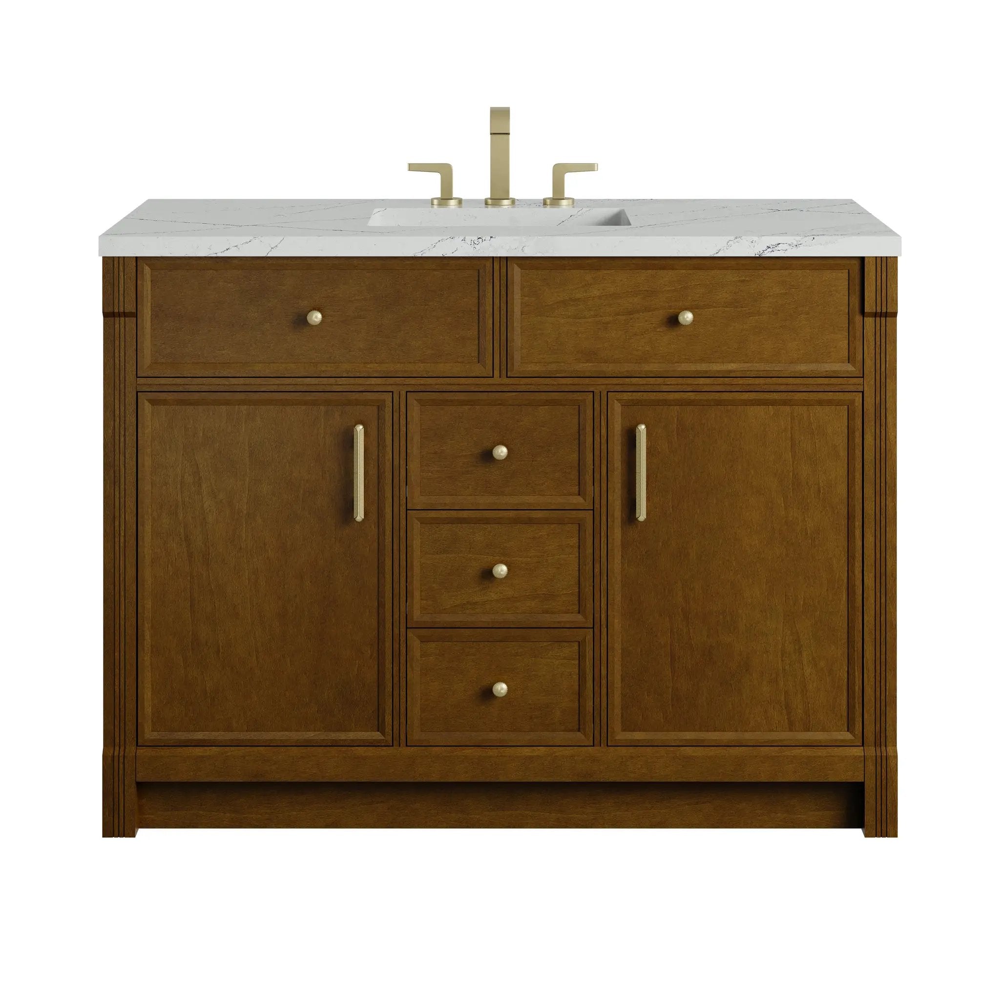 James Martin Bellshire 48" Single Vanity Set - Honey Oak by James Martin Vanities