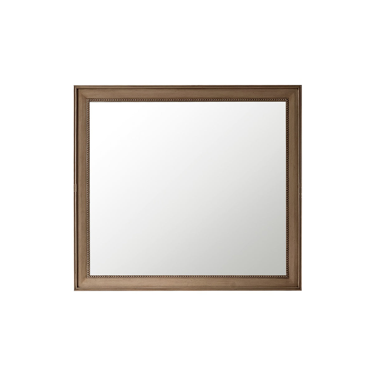 James Martin Vanities Bristol 44" Rectangular Mirror, White Washed Walnut