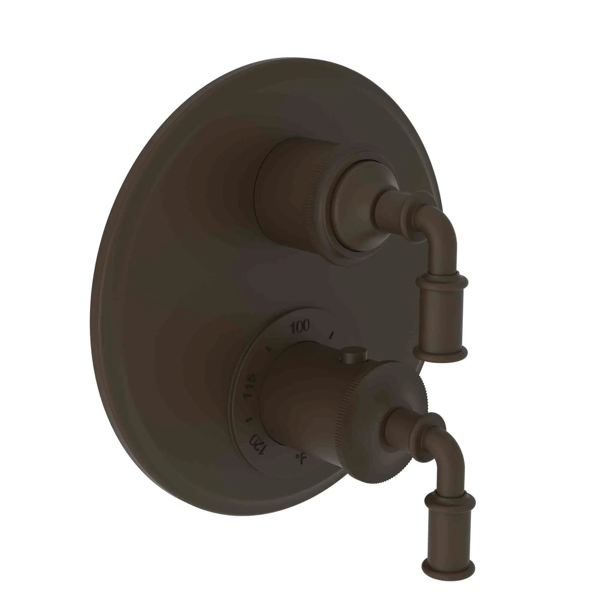 Newport Brass Taft 1/2" Round Thermostatic Trim Plate with Handle by Newport Brass