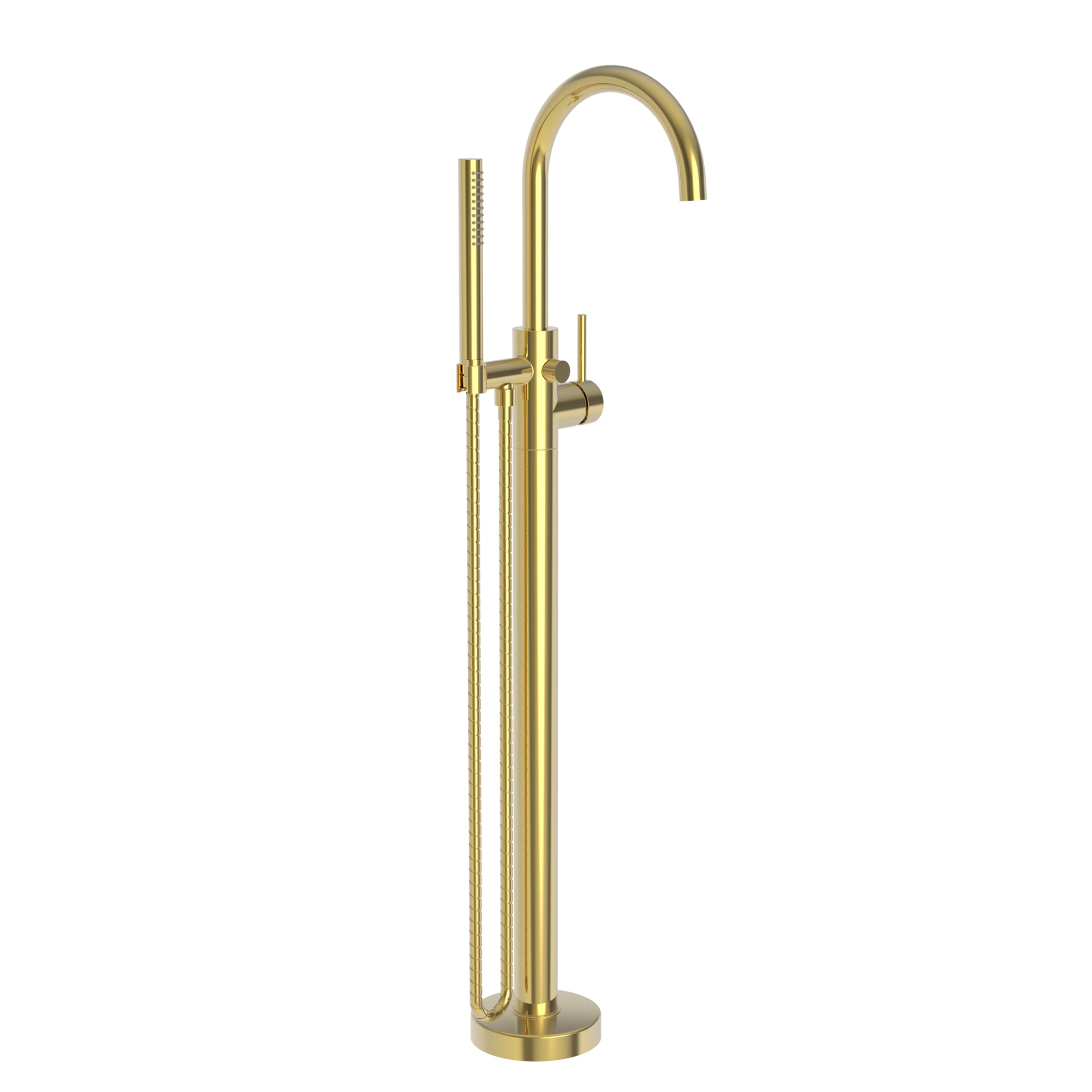 Newport Brass Priya Exposed Tub and Hand Shower Set - Free Standing