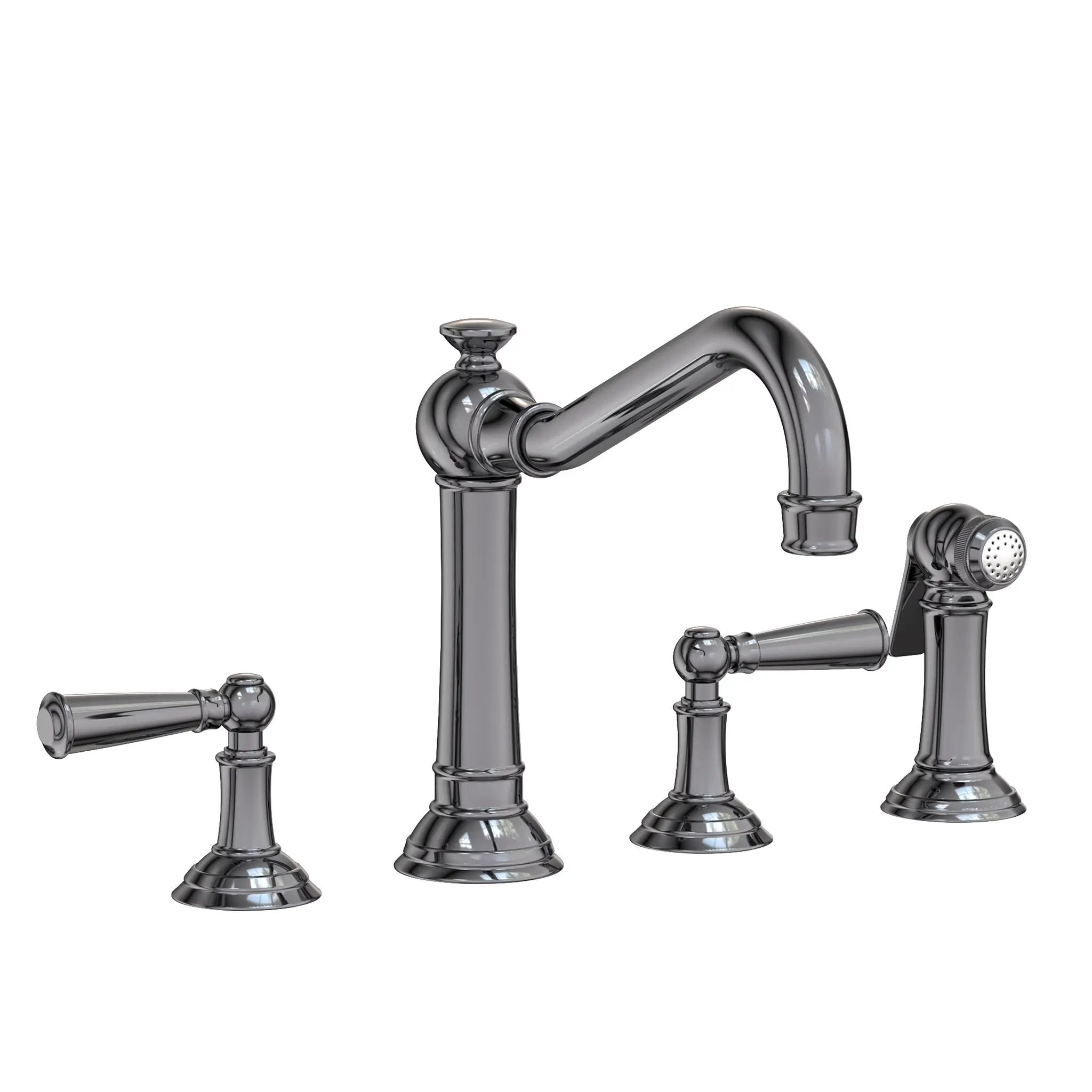 Newport Brass Jacobean Kitchen Faucet with Side Spray by Newport Brass
