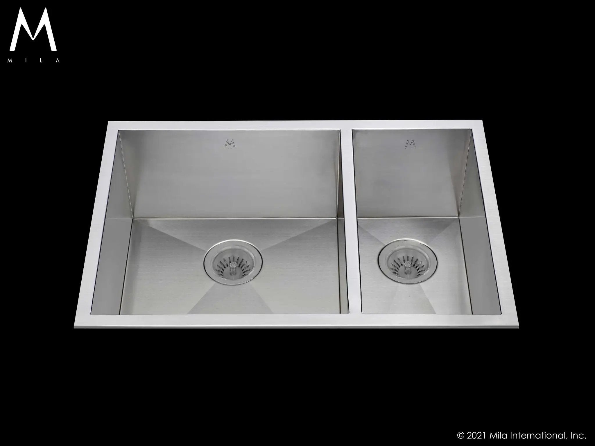 satin brushed ss kitchen sink