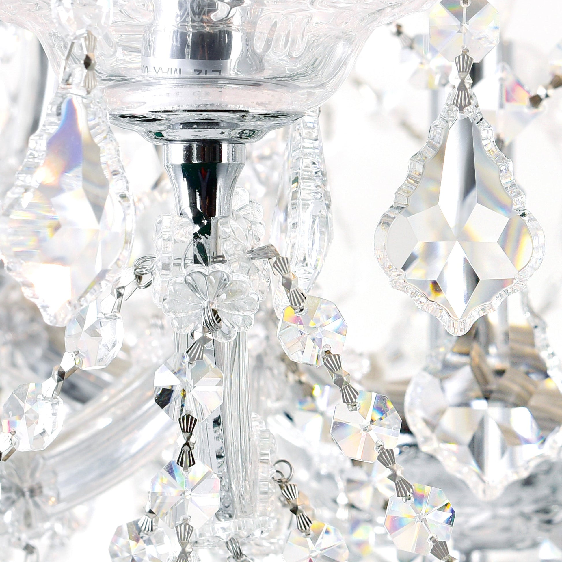 chrome chandelier