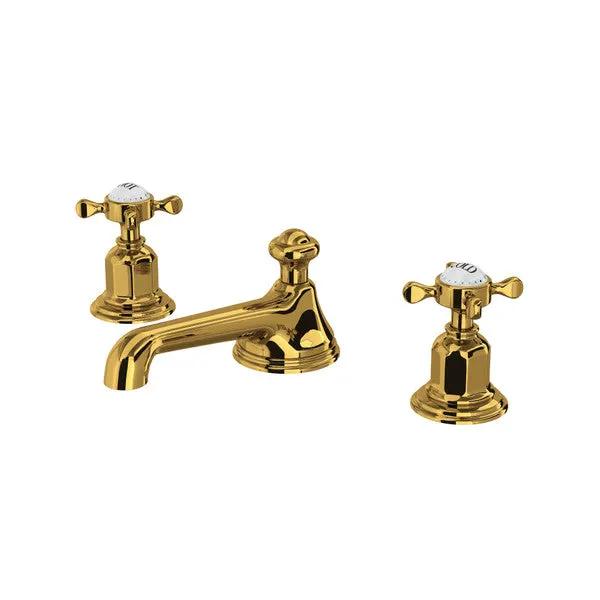 Rohl Perrin & Rowe Edwardian Widespread Lavatory Faucet with Low Spout by Rohl