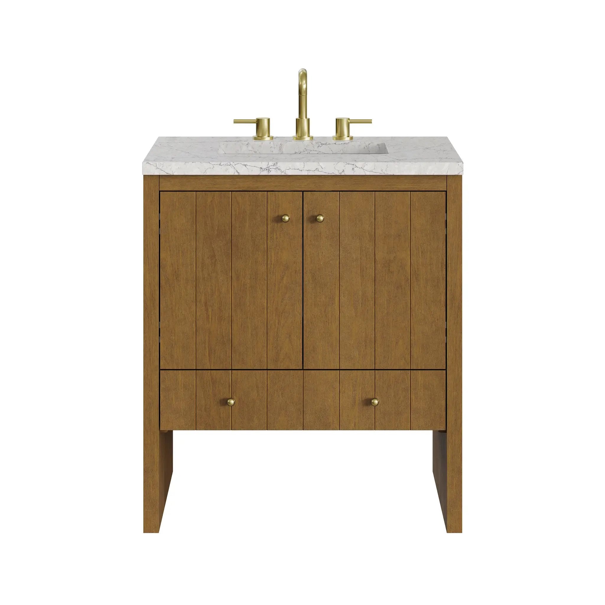James Martin Hudson 30" Single Vanity Set - Honey Oak by James Martin Vanities
