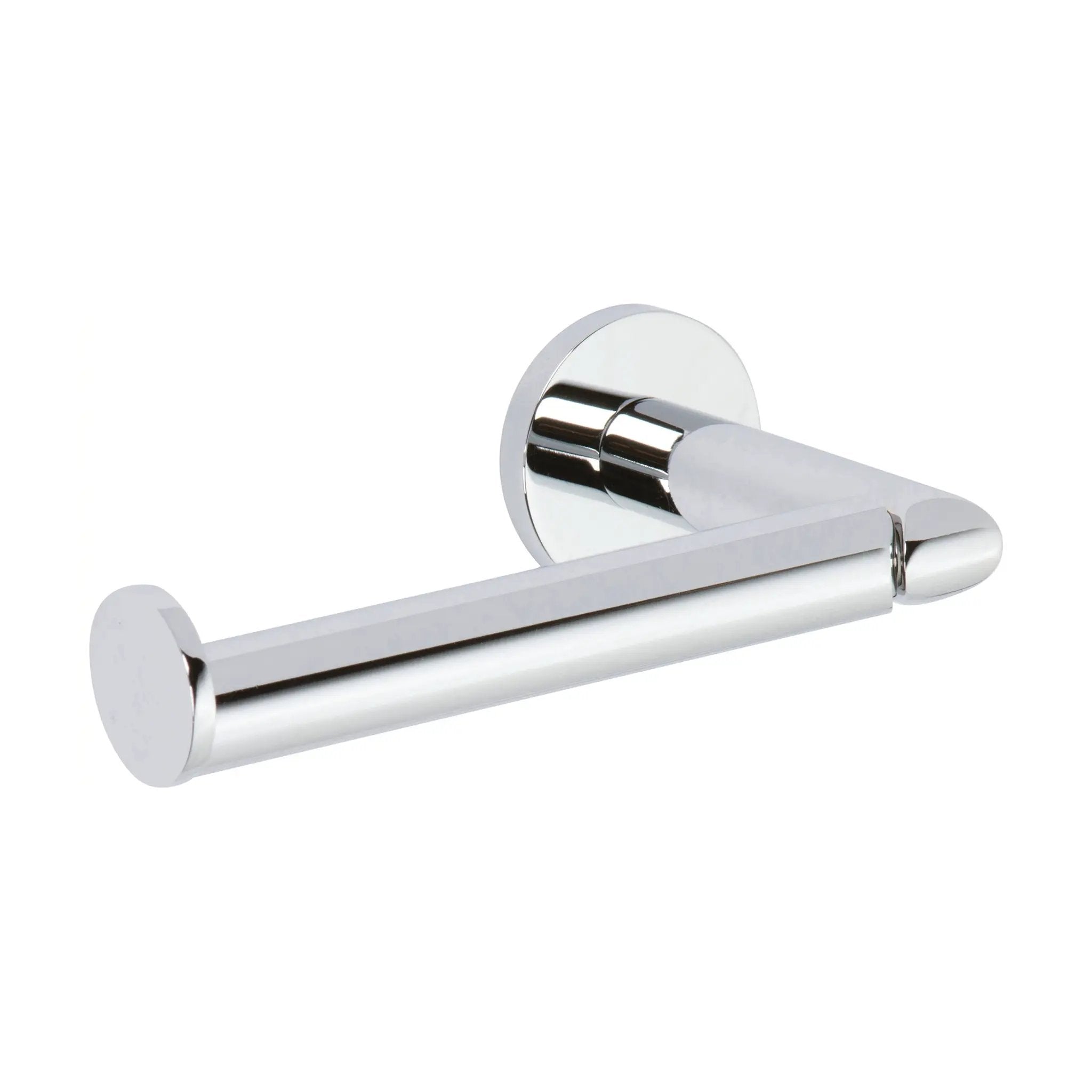 polished chrome tissue holder