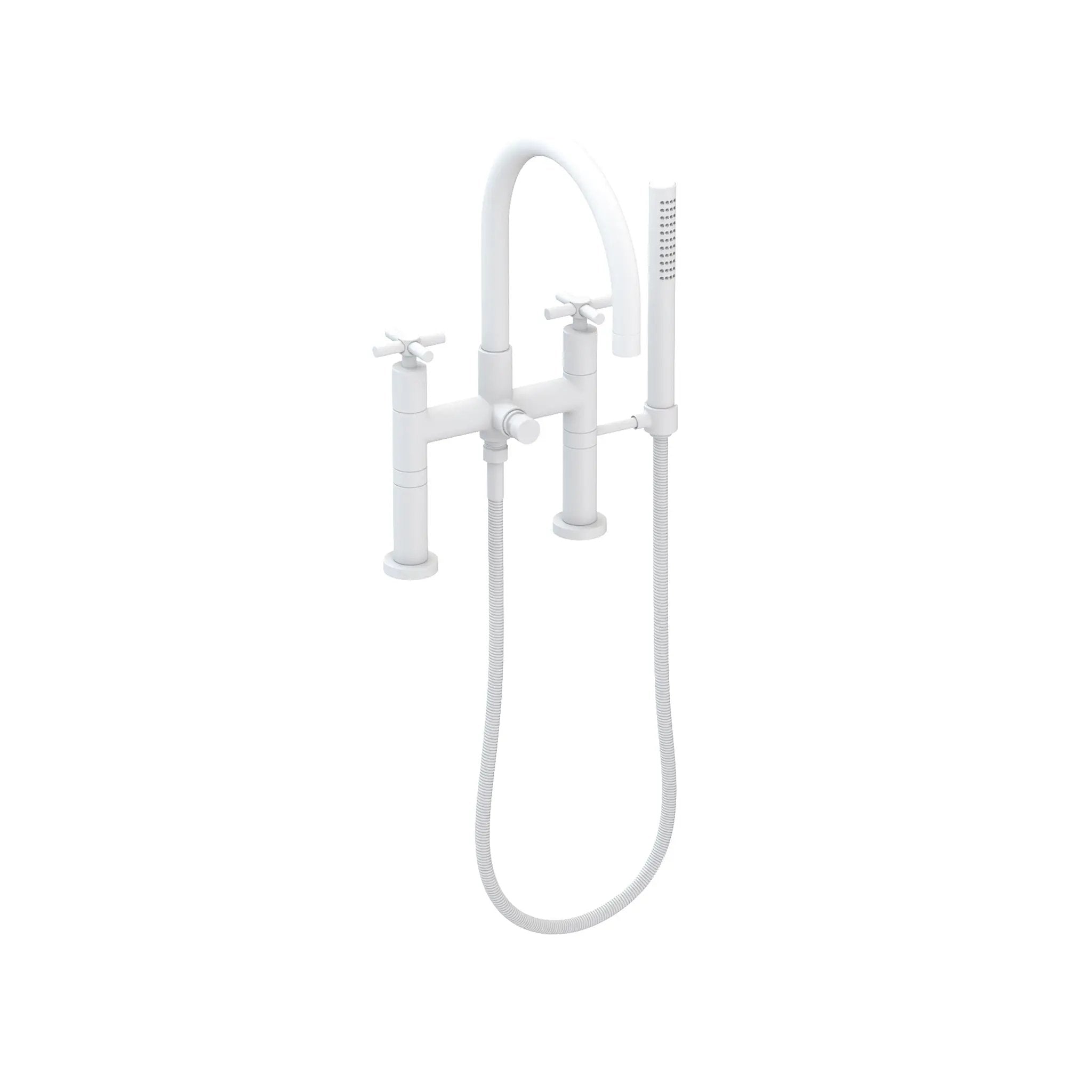 Newport Brass East Linear Exposed Tub & Hand Shower Set - Deck Mount by Newport Brass