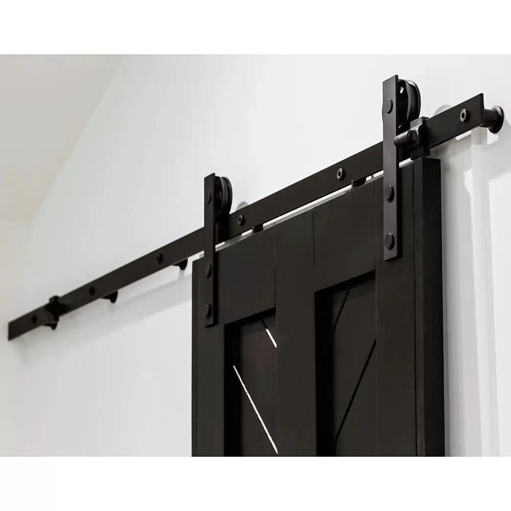 flat black face mount track