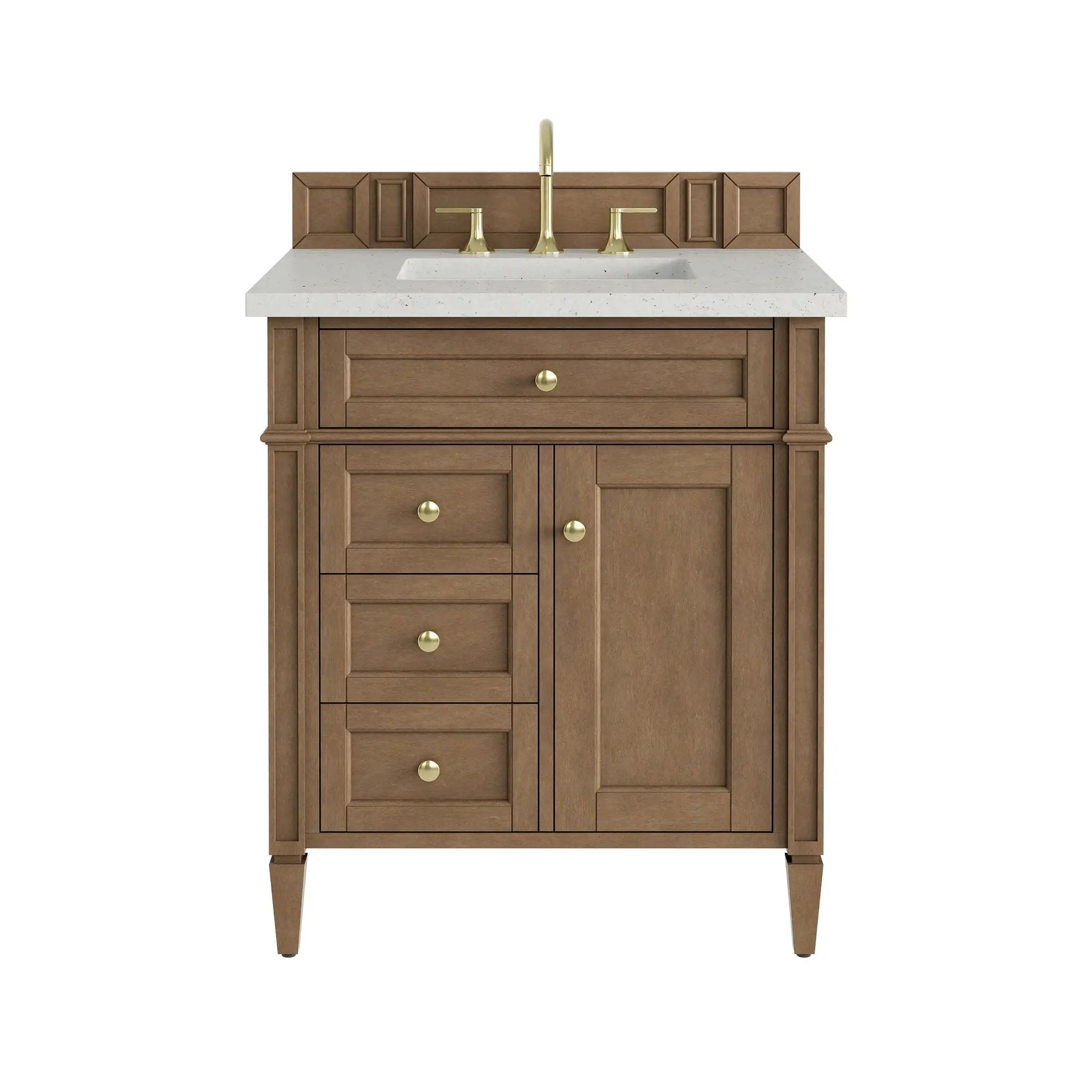 James Martin Brittany 30" Single Vanity Set - Pecan by James Martin Vanities