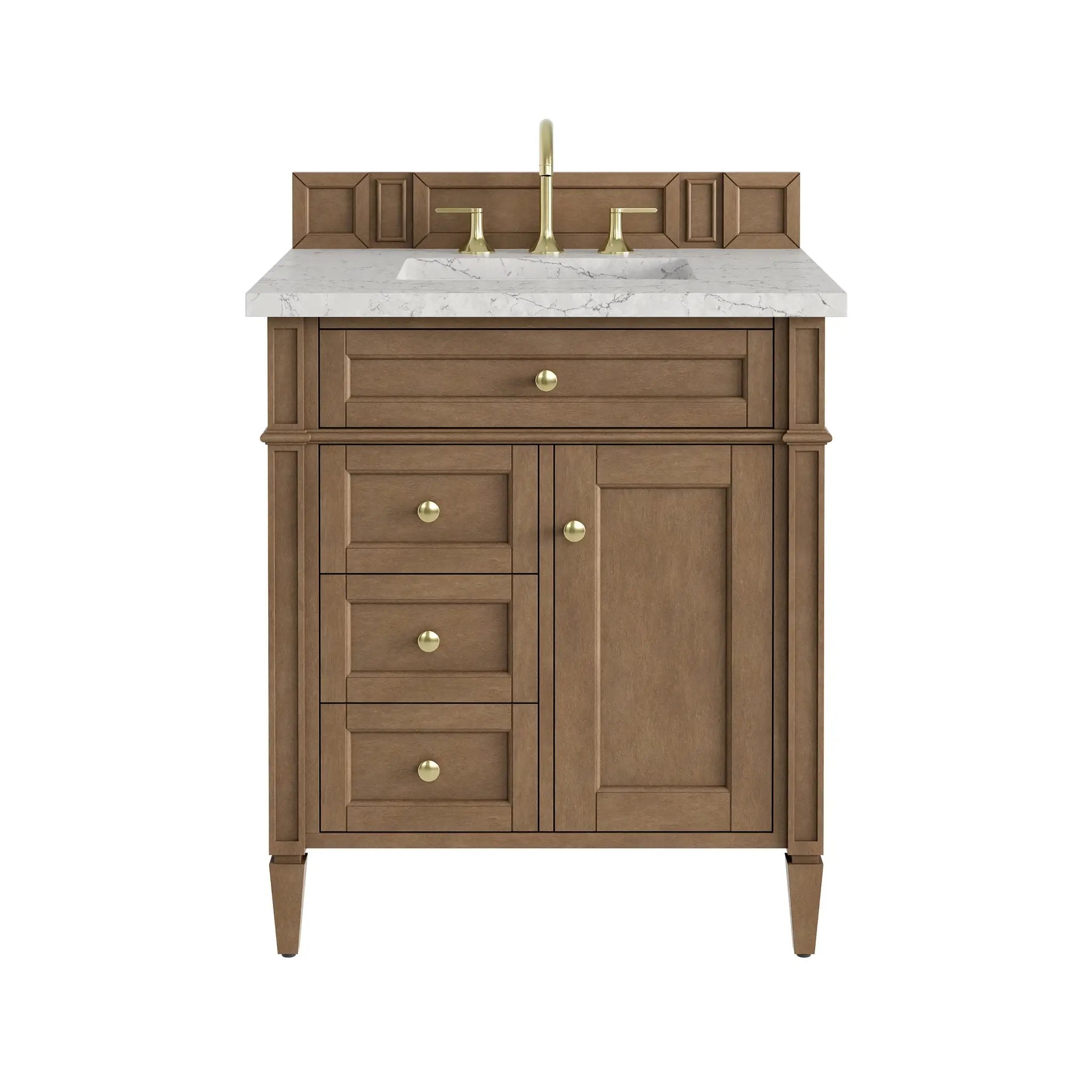 James Martin Brittany 30" Single Vanity Set - Pecan by James Martin Vanities
