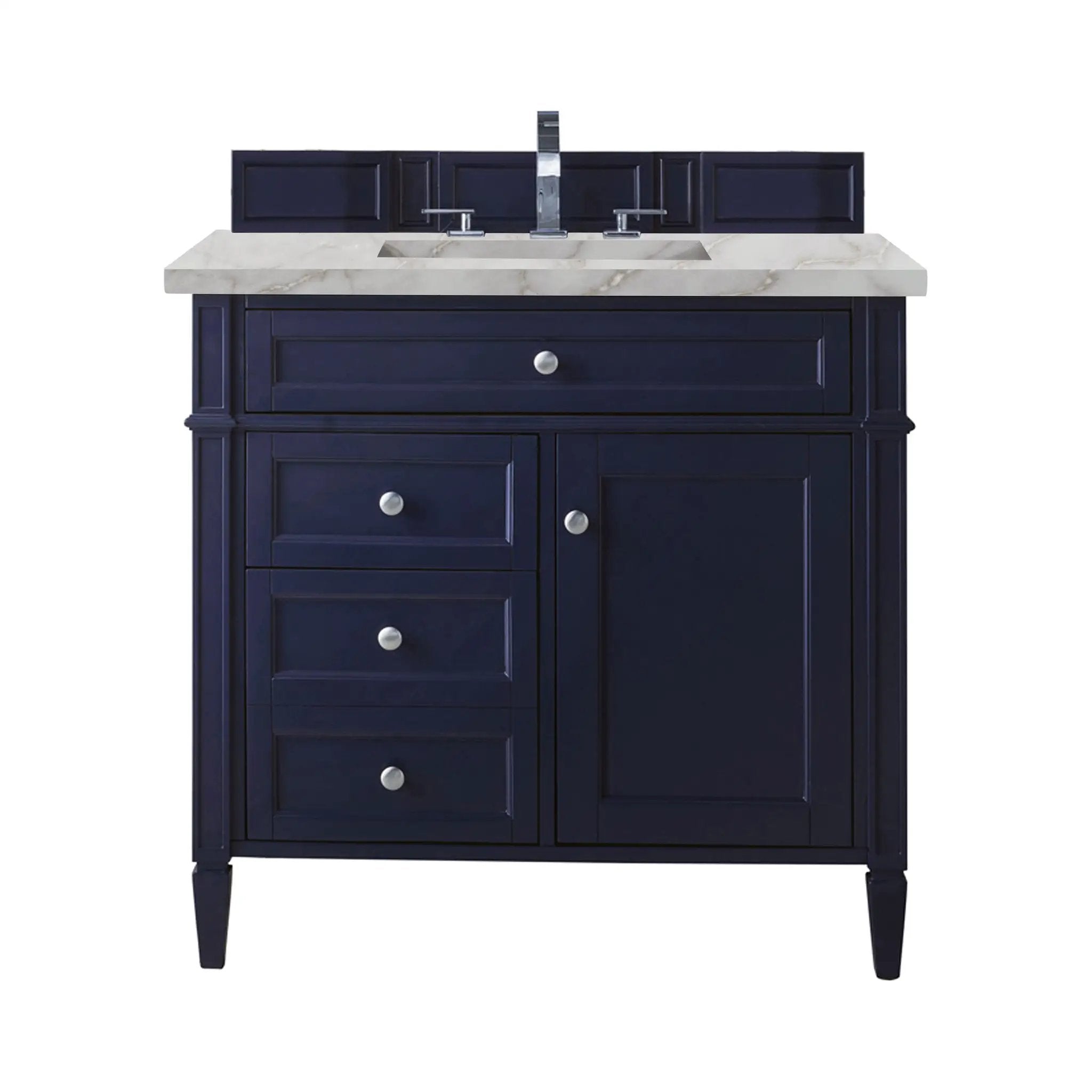 James Martin Brittany 36" Single Vanity Set - Victory Blue by James Martin Vanities