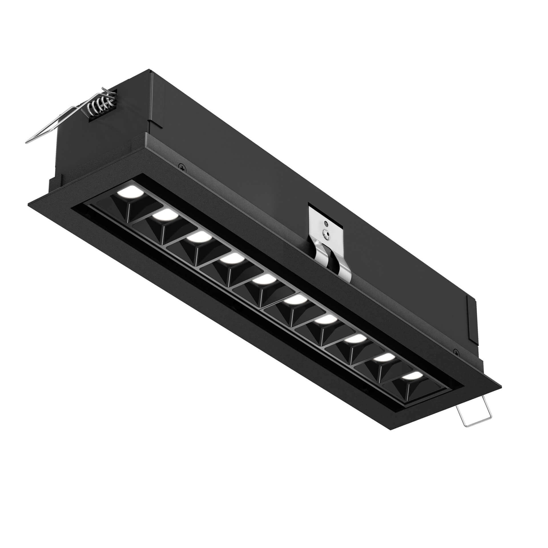 DALS Lighting RECESSED 10 Light Microspot Adjustable Recessed Down Light CCT
